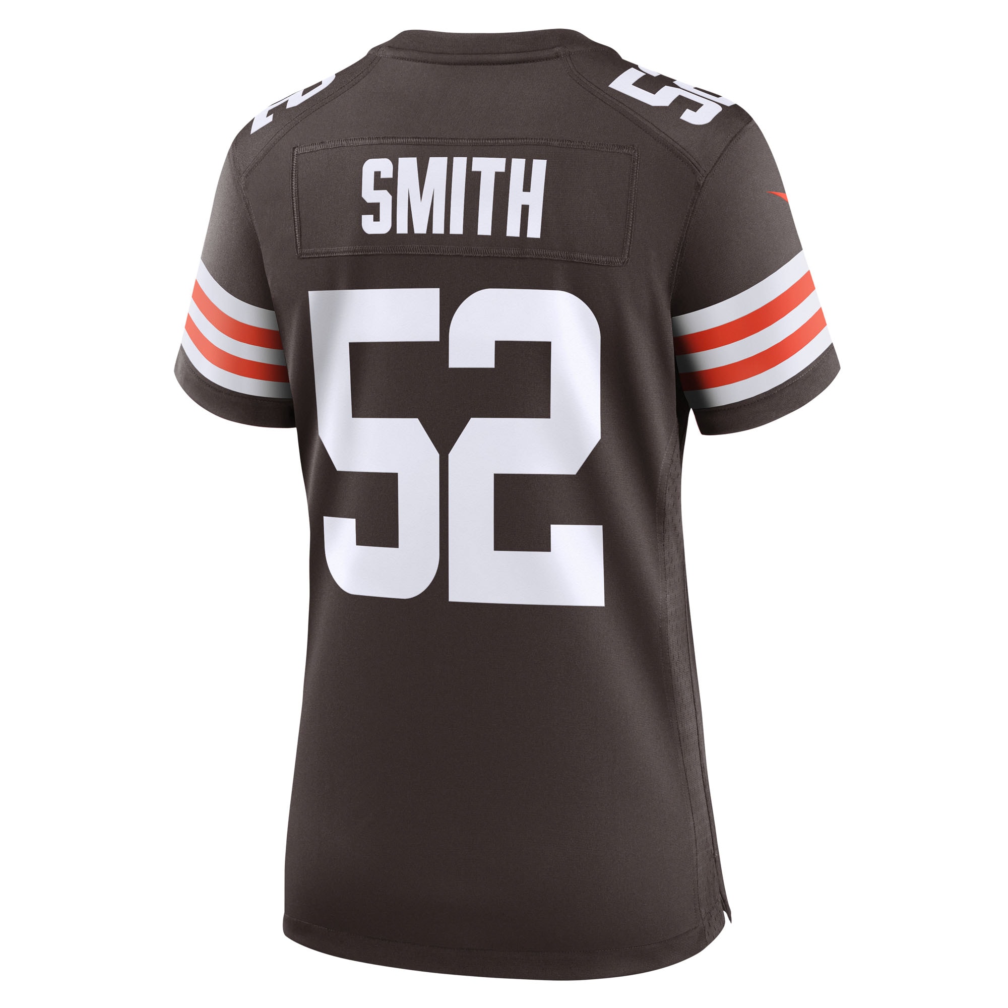 Cleveland Browns Elerson Smith Brown Team Game NFL Jersey Women's