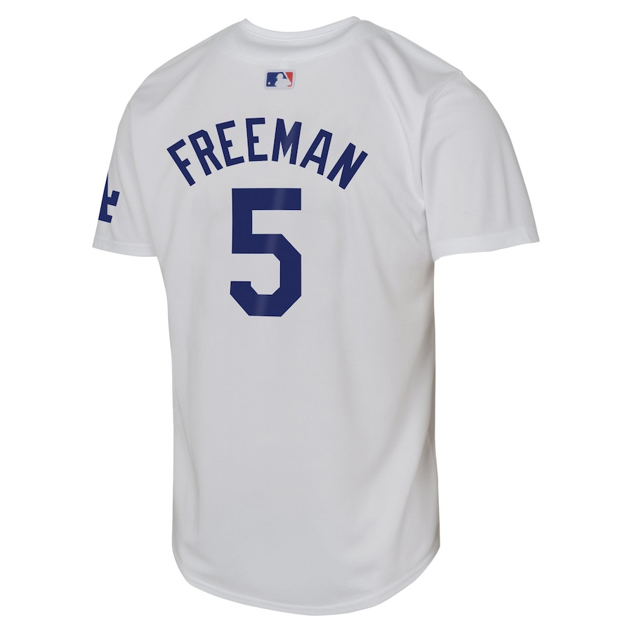 Freddie Freeman 5 Los Angeles Dodgers Home Limited Player White MLB Jersey Youth