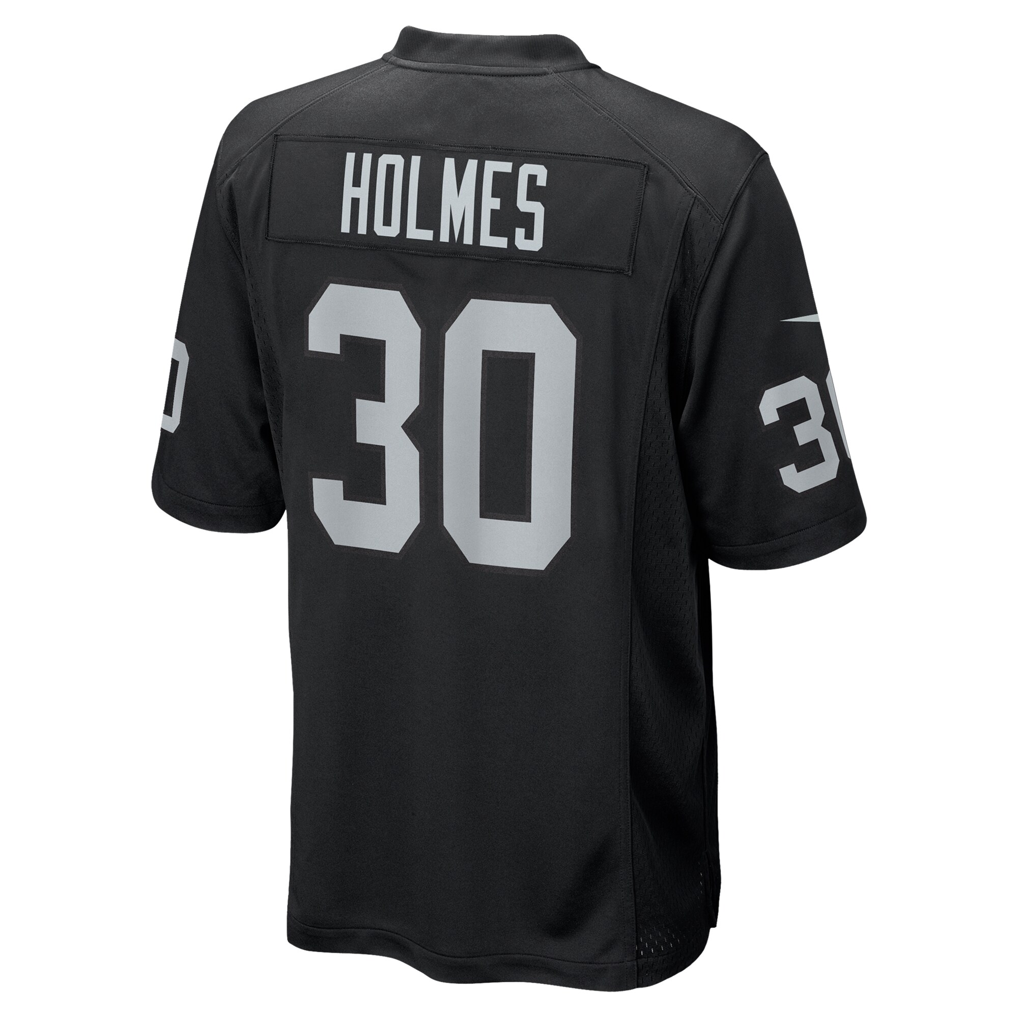 Las Vegas Raiders Darnay Holmes Black Team Game NFL Jersey Men's