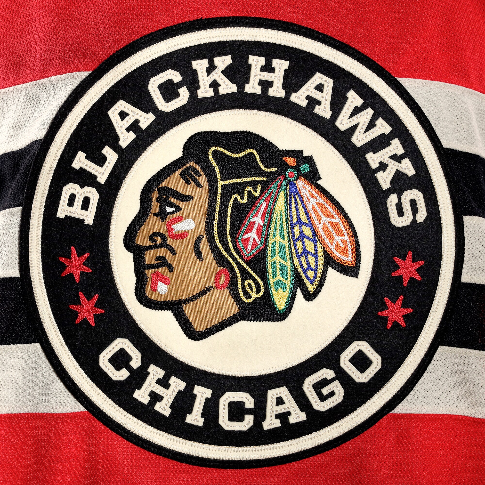 Chicago Blackhawks Red 2025 Winter Classic Pro NHL Jersey Men's