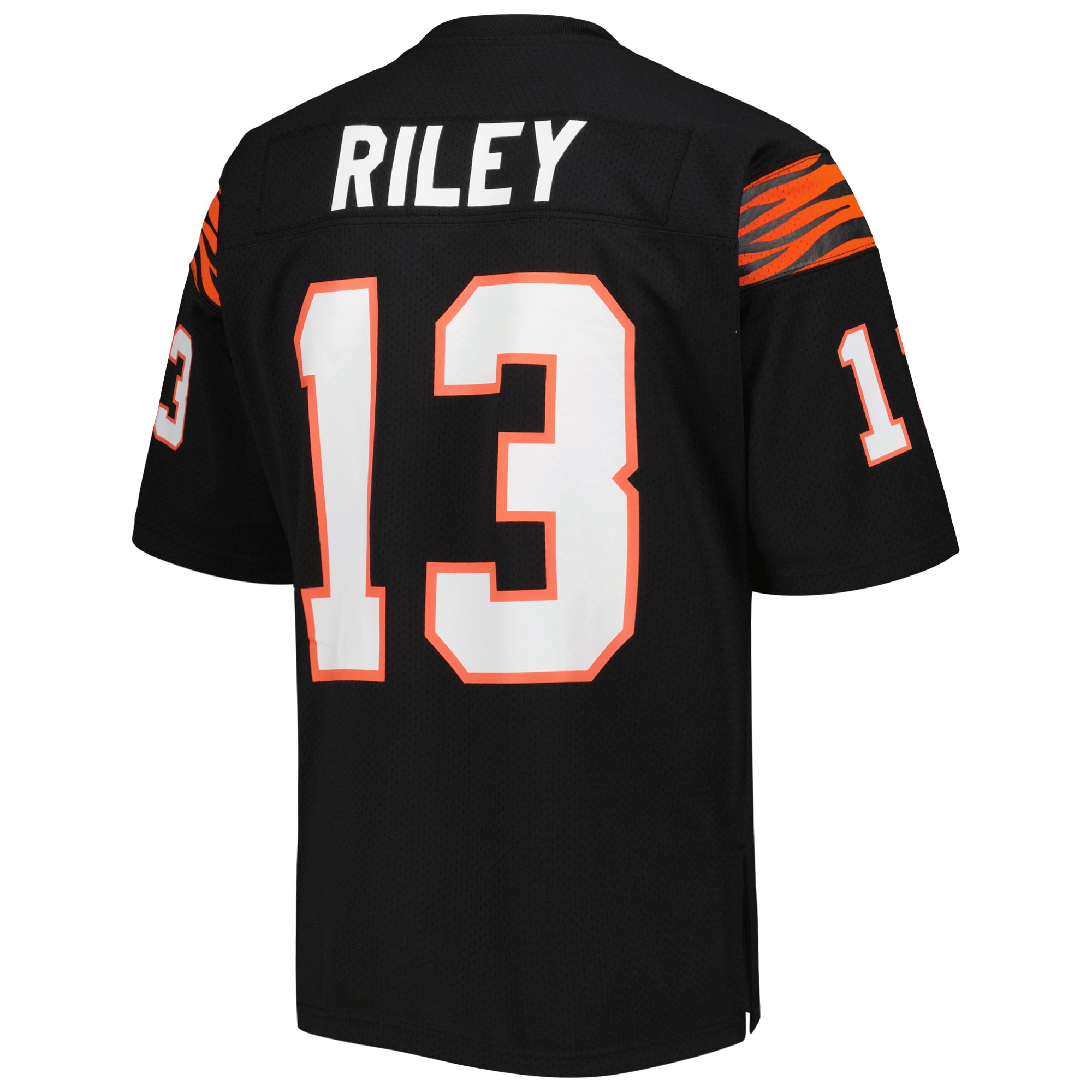 Cincinnati Bengals 1981 Ken Riley Mitchell Ness Black Throwback Retired Player NFL Jersey Men's