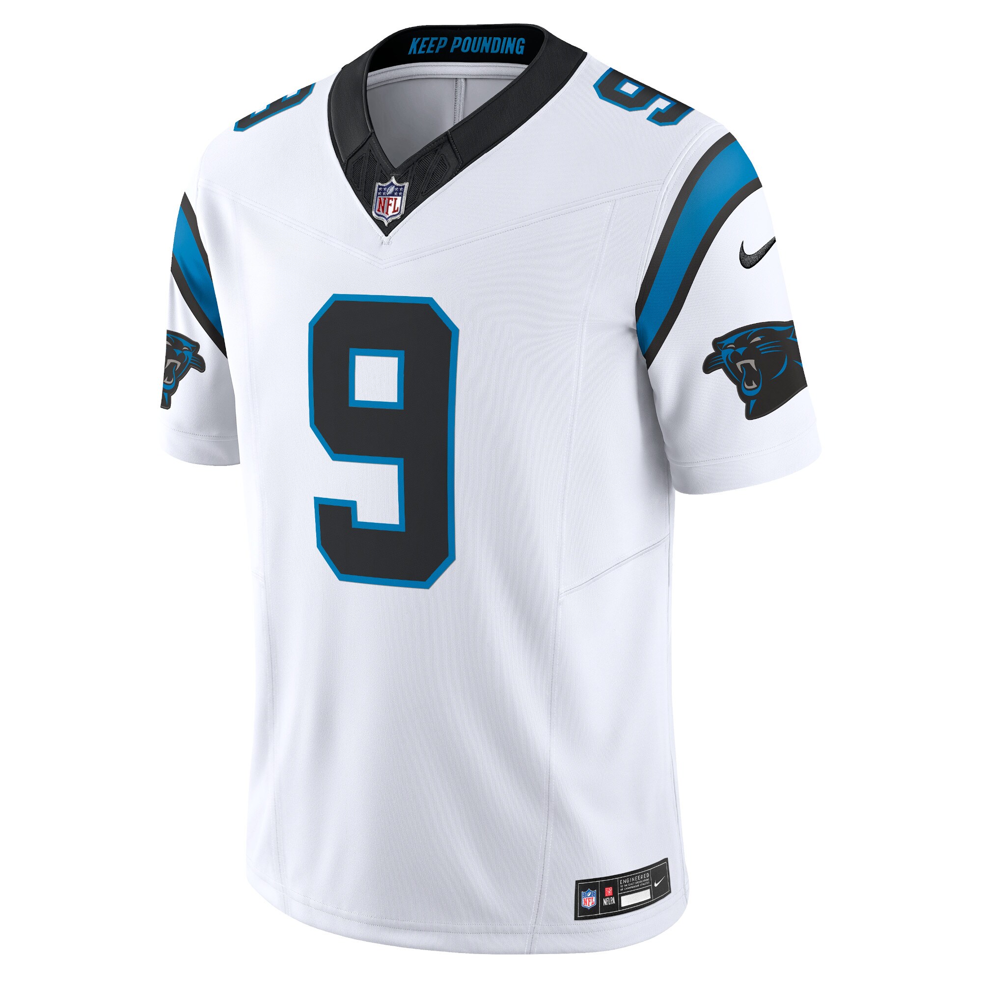 Carolina Panthers Bryce Young White Vapor F.U.S.E. Limited NFL Jersey Men's