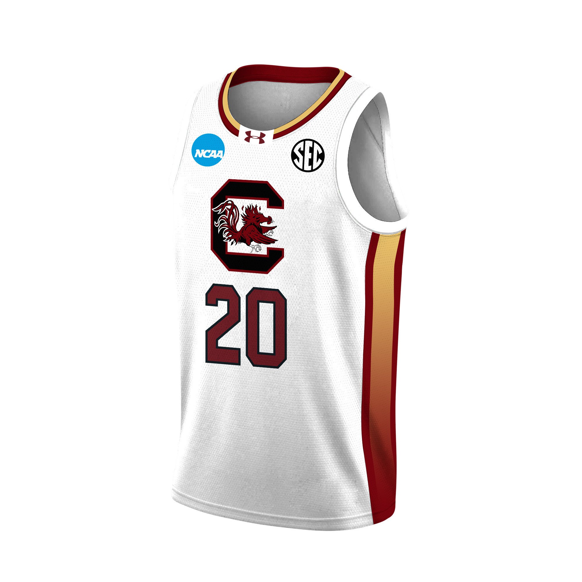 Sania Feagin 20 South Carolina 2024 White Unisex NCAA Jersey Unisex