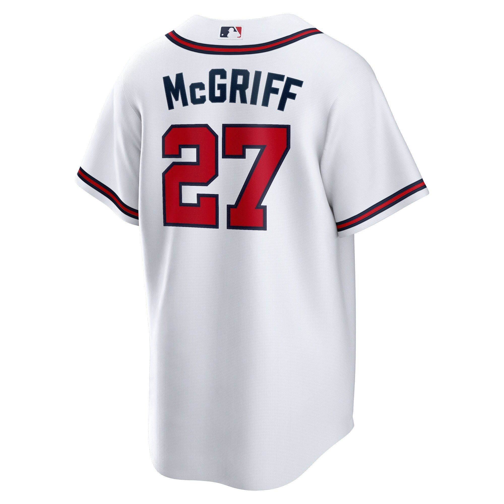 Atlanta Braves Fred McGriff White 2023 Hall of Fame Inline MLB Jersey Men's