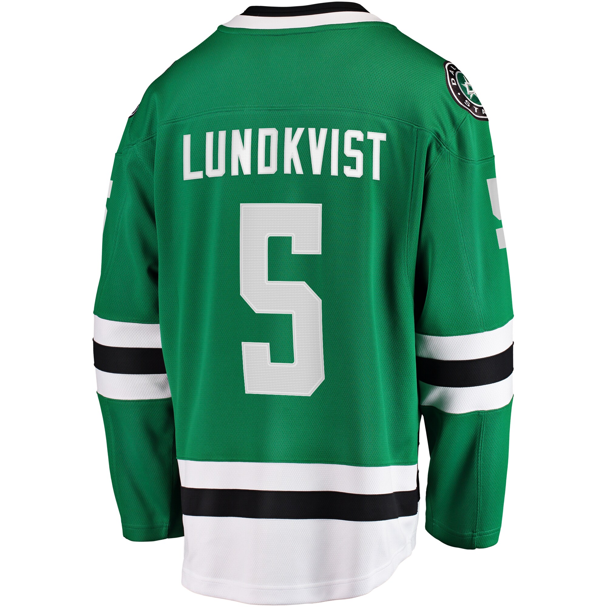 Dallas Stars Nils Lundkvist Kelly Green Home Premier Breakaway Player NHL Jersey Men's