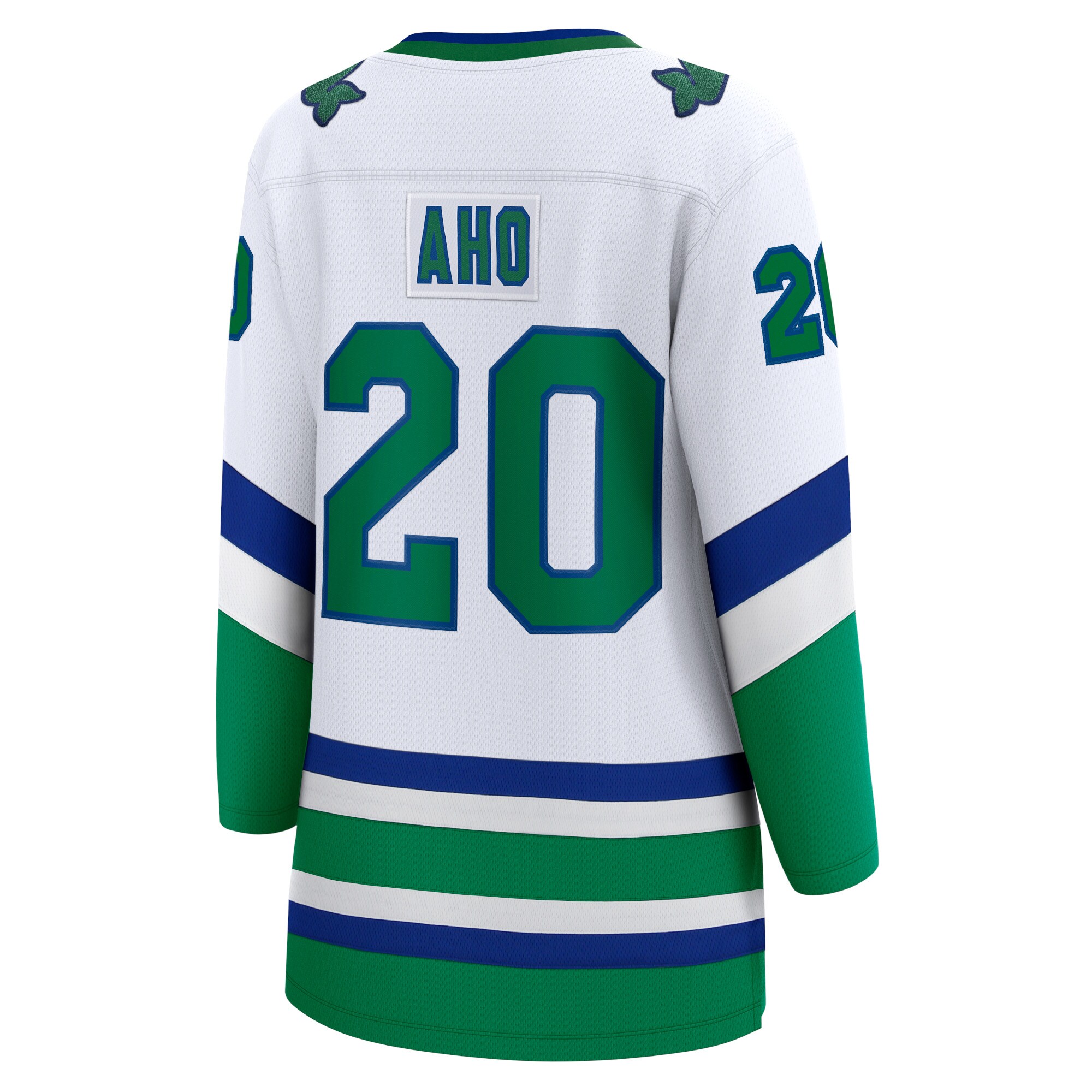 Carolina Hurricanes Sebastian Aho White Whalers Premier Breakaway NHL Jersey Women's