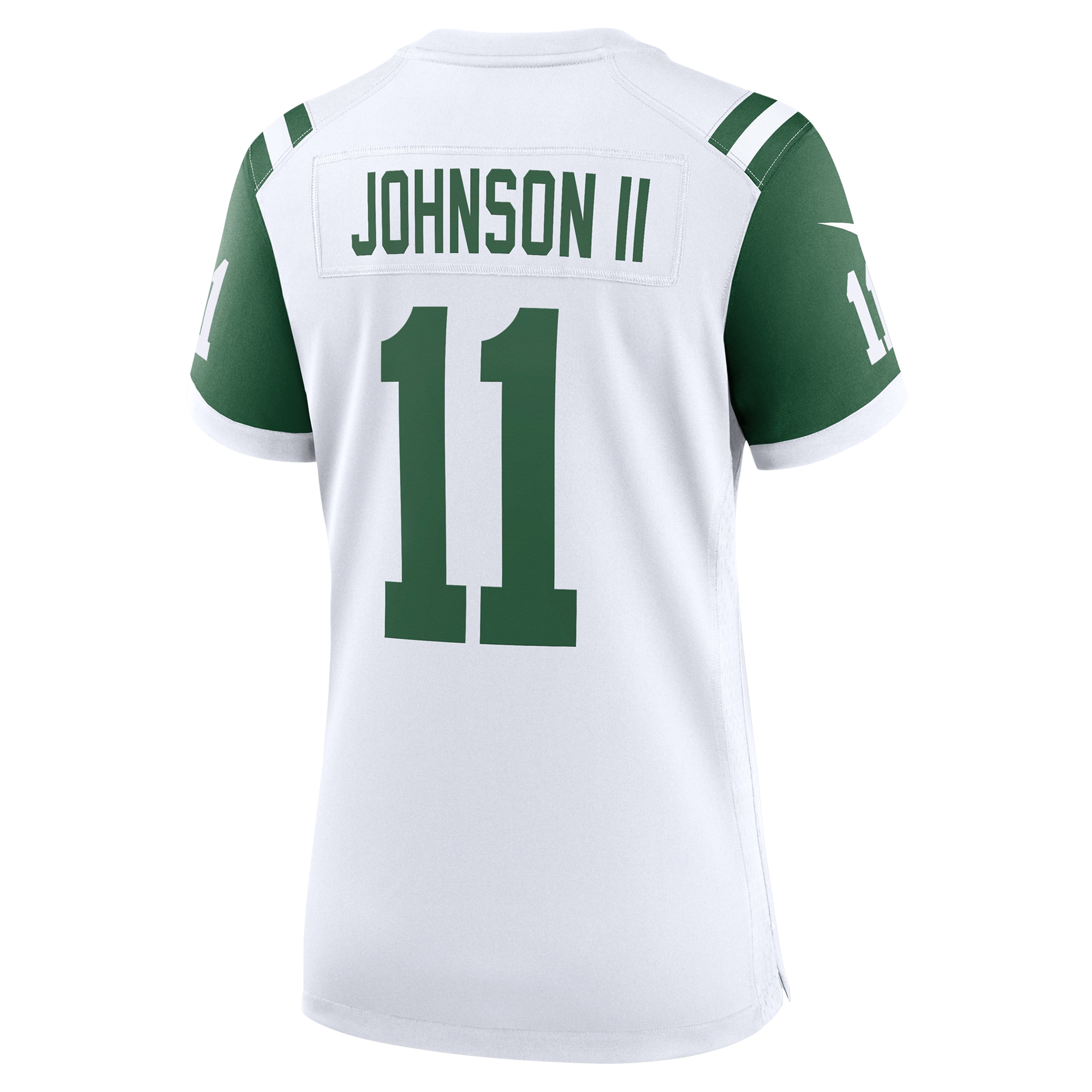 New York Jets Jermaine Johnson II White Classic Alternate Player Game NFL Jersey Women's