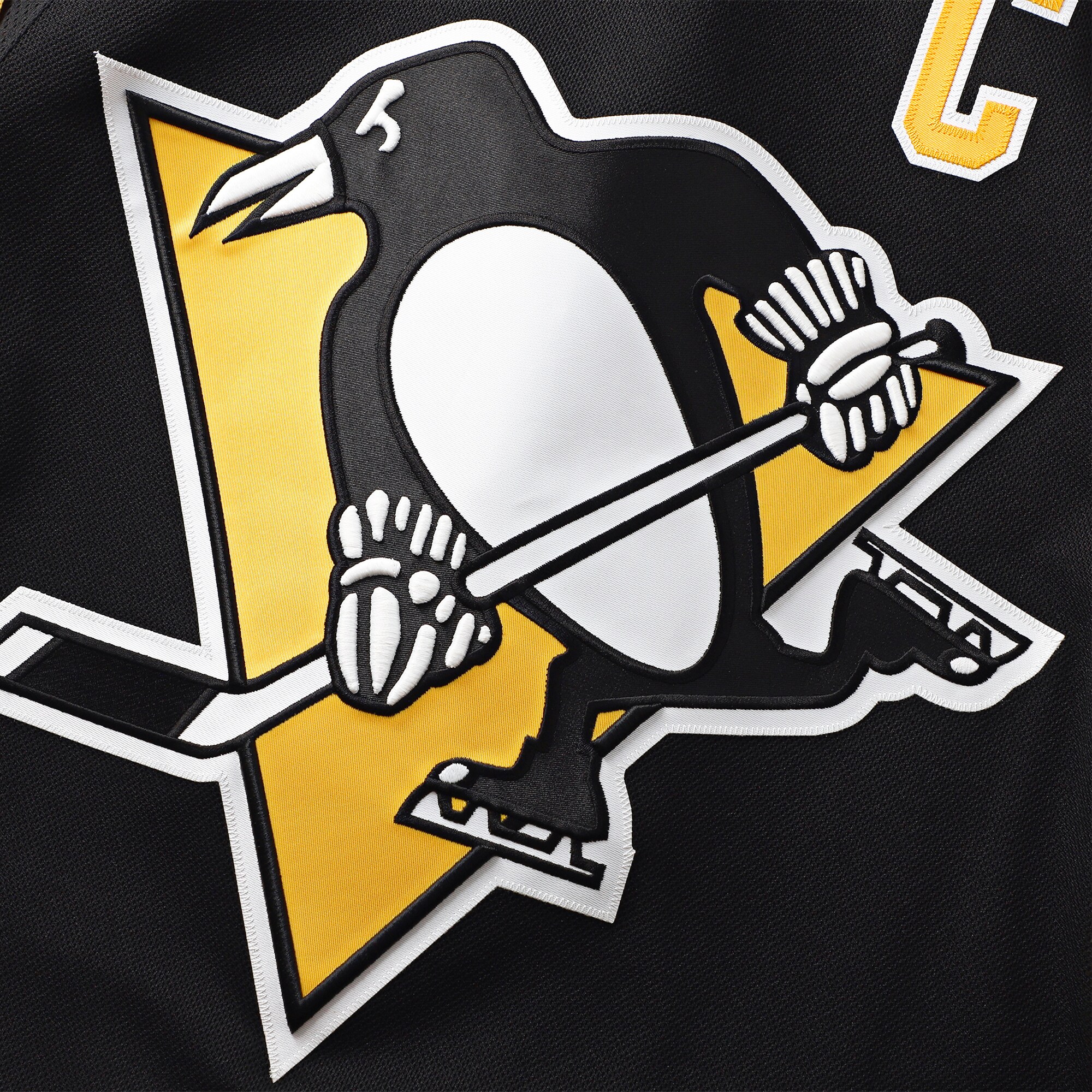 Pittsburgh Penguins Kris Letang Black Home Premium NHL Jersey Men's