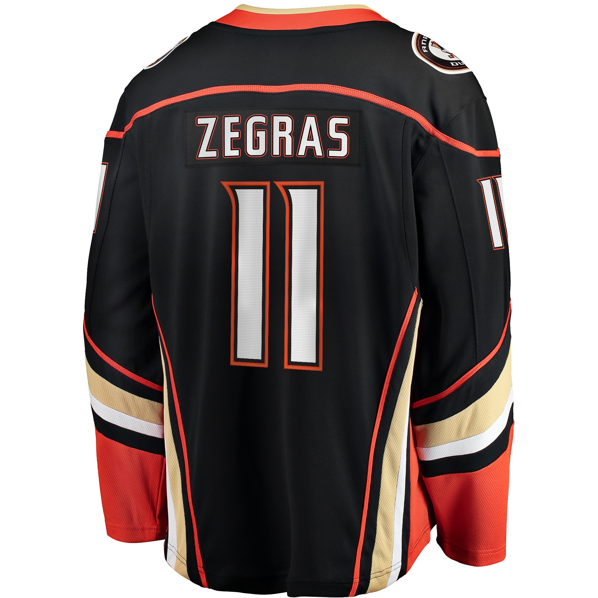 Anaheim Ducks Trevor Zegras Black Home Breakaway Player NHL Jersey Men's