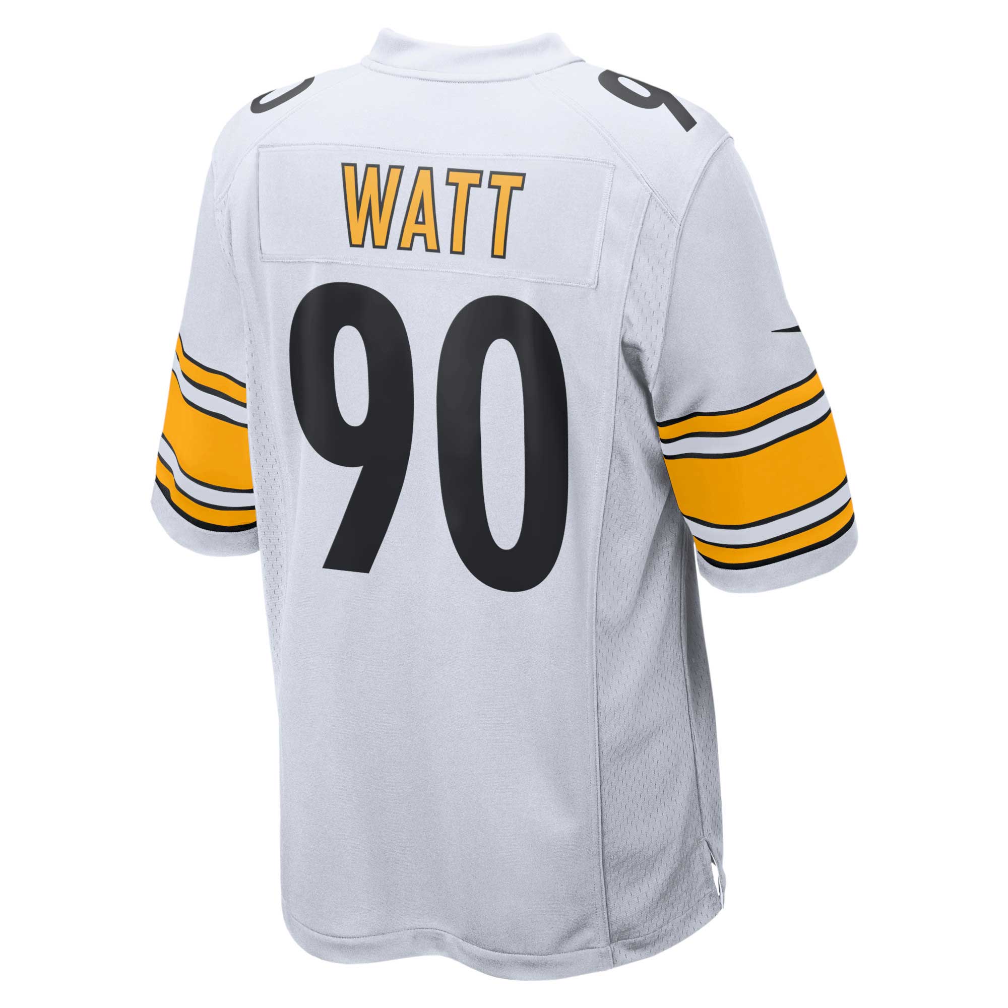 Pittsburgh Steelers T.J. Watt White Game NFL Jersey Men's