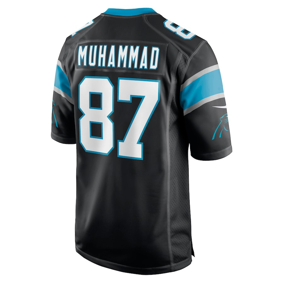 Muhsin Muhammad 87 Carolina Panthers Retired Black NFL Jersey Men's