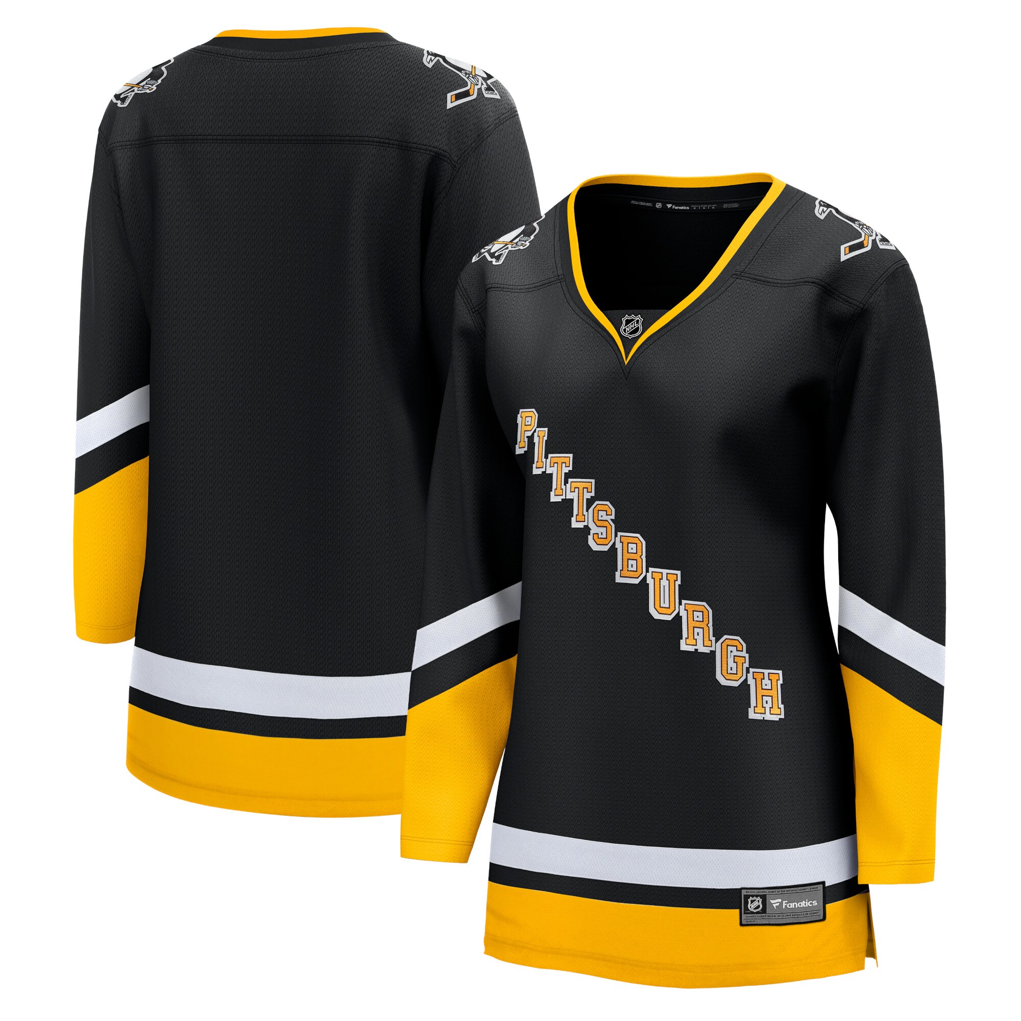 Pittsburgh Penguins Black Alternate Premier Breakaway NHL Jersey Women's