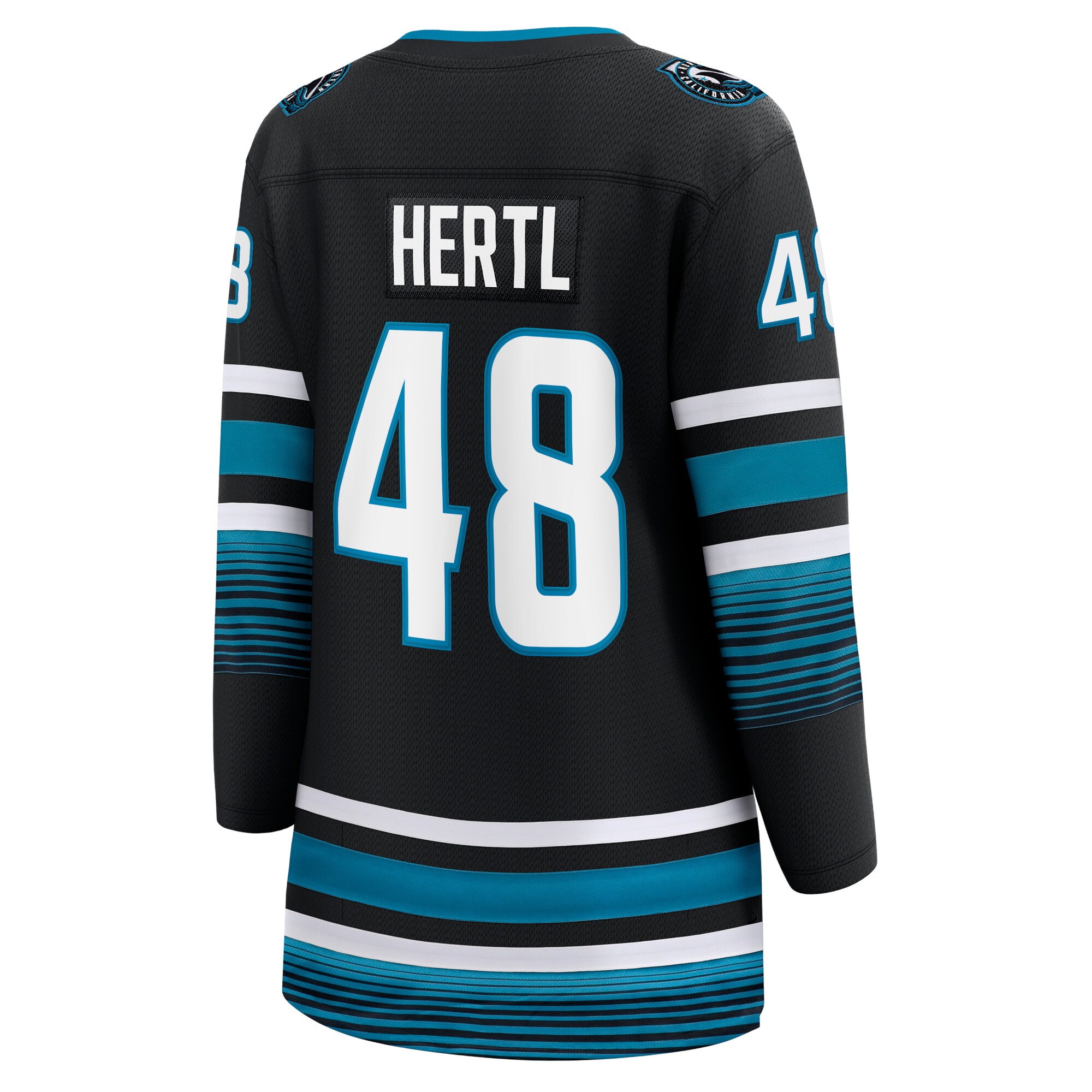 San Jose Sharks Tomas Hertl Black Alternate Premier Breakaway Player NHL Jersey Women's
