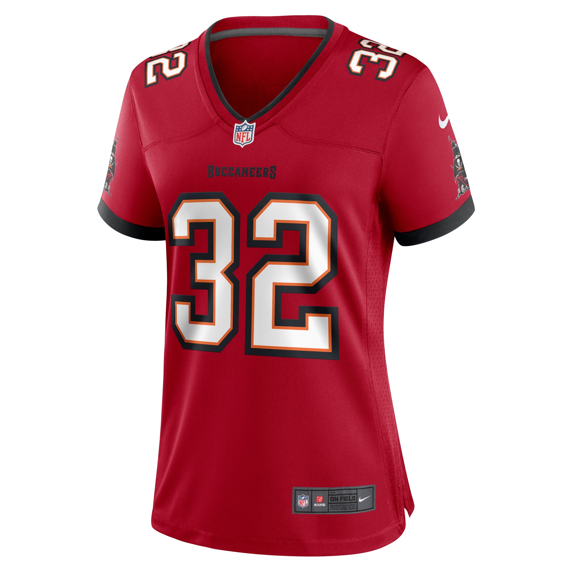 Tampa Bay Buccaneers Josh Hayes Red Game NFL Jersey Women's
