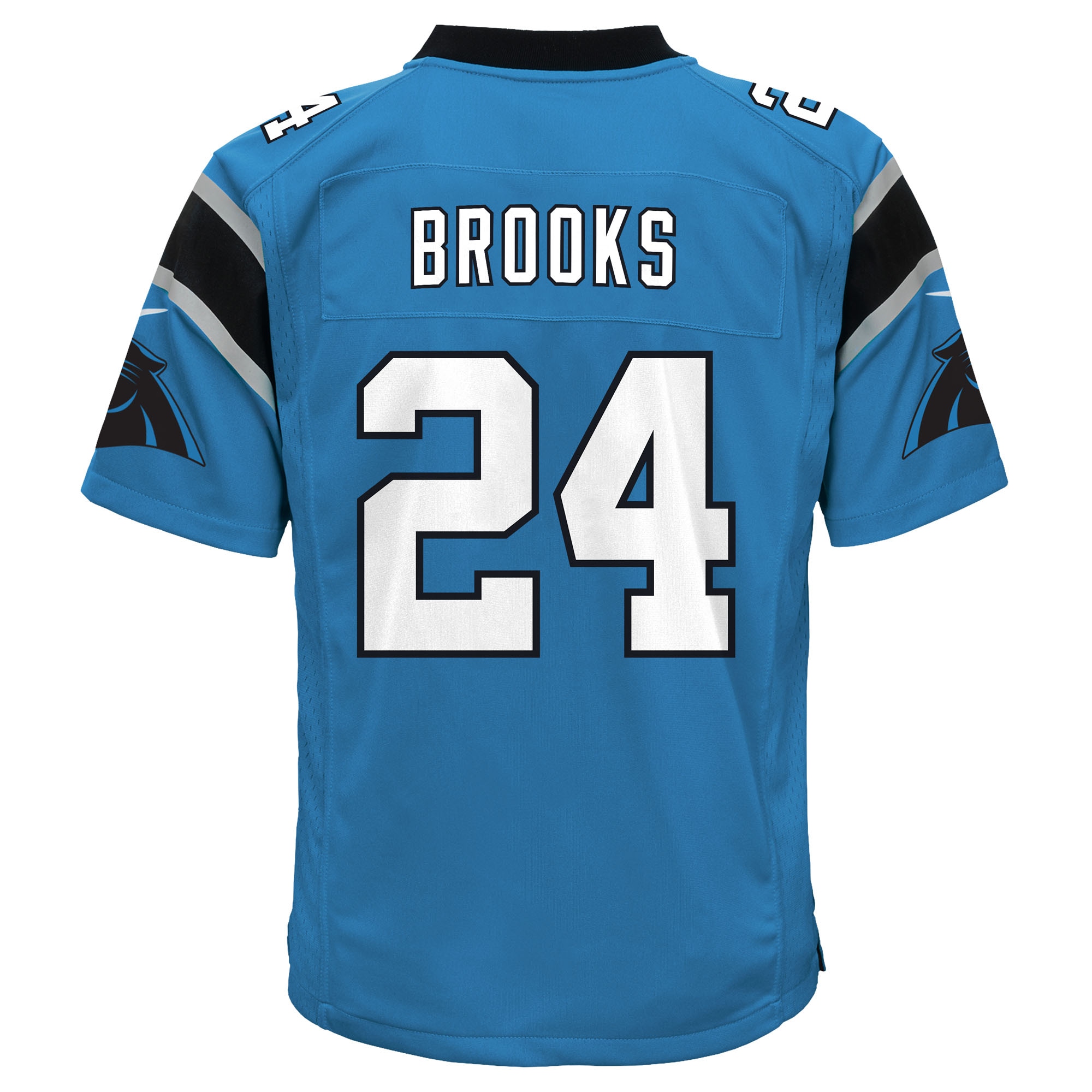 Carolina Panthers Jonathon Brooks Blue Alternate Game NFL Jersey Youth