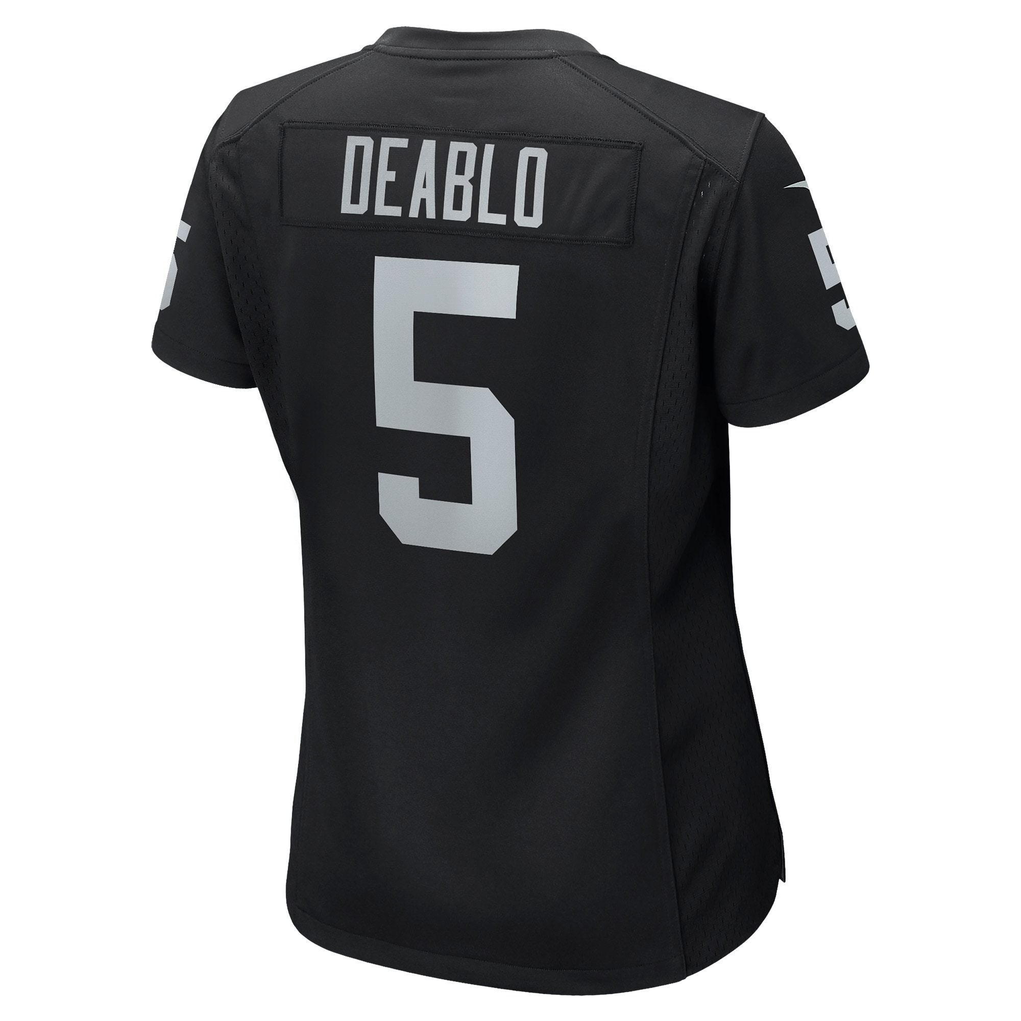 Las Vegas Raiders Divine Deablo Black Player Game NFL Jersey Women's