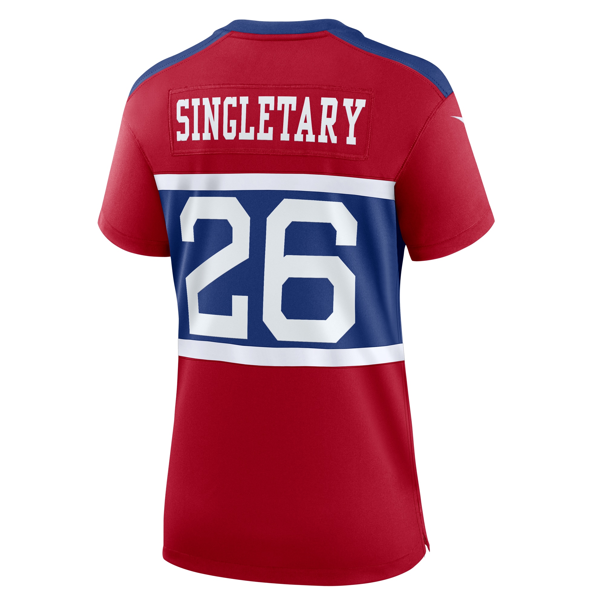 New York Giants Devin Singletary Century Red Alternate Player Game NFL Jersey Women's