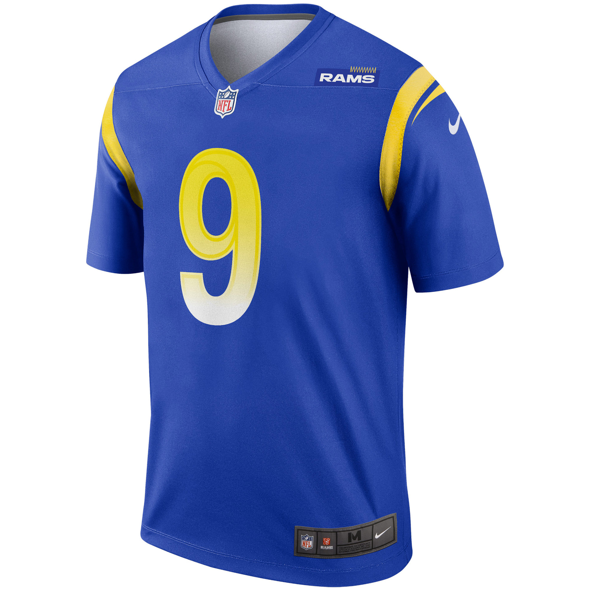 Los Angeles Rams Matthew Stafford Royal Team Legend Player Performance Top NFL Jersey Men's