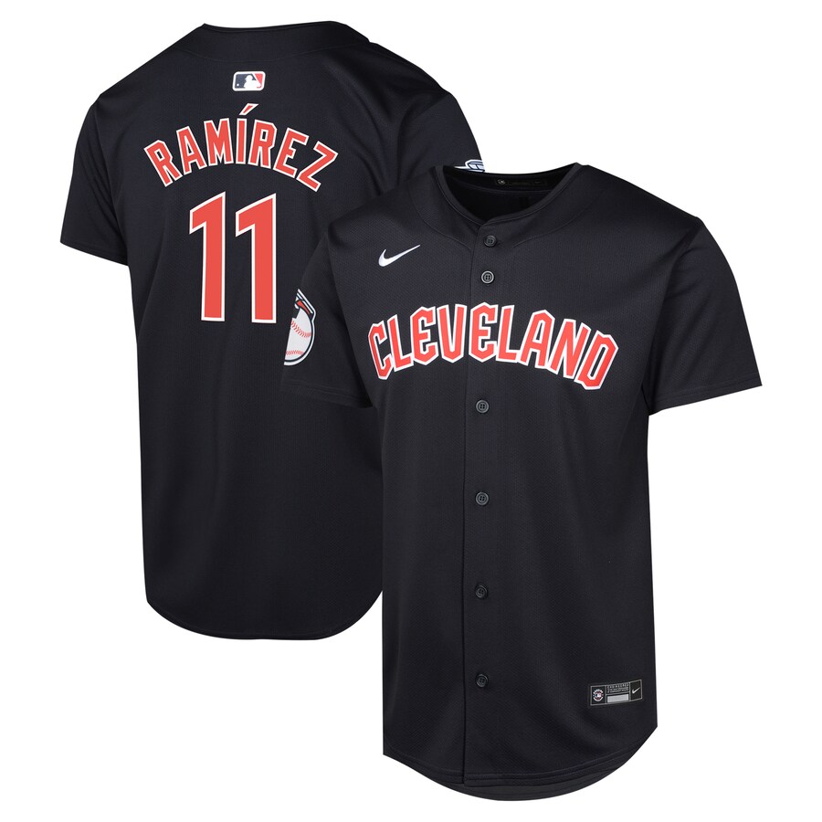 José Ramirez Cleveland Guardians Youth Alternate Limited Player Jersey Blue