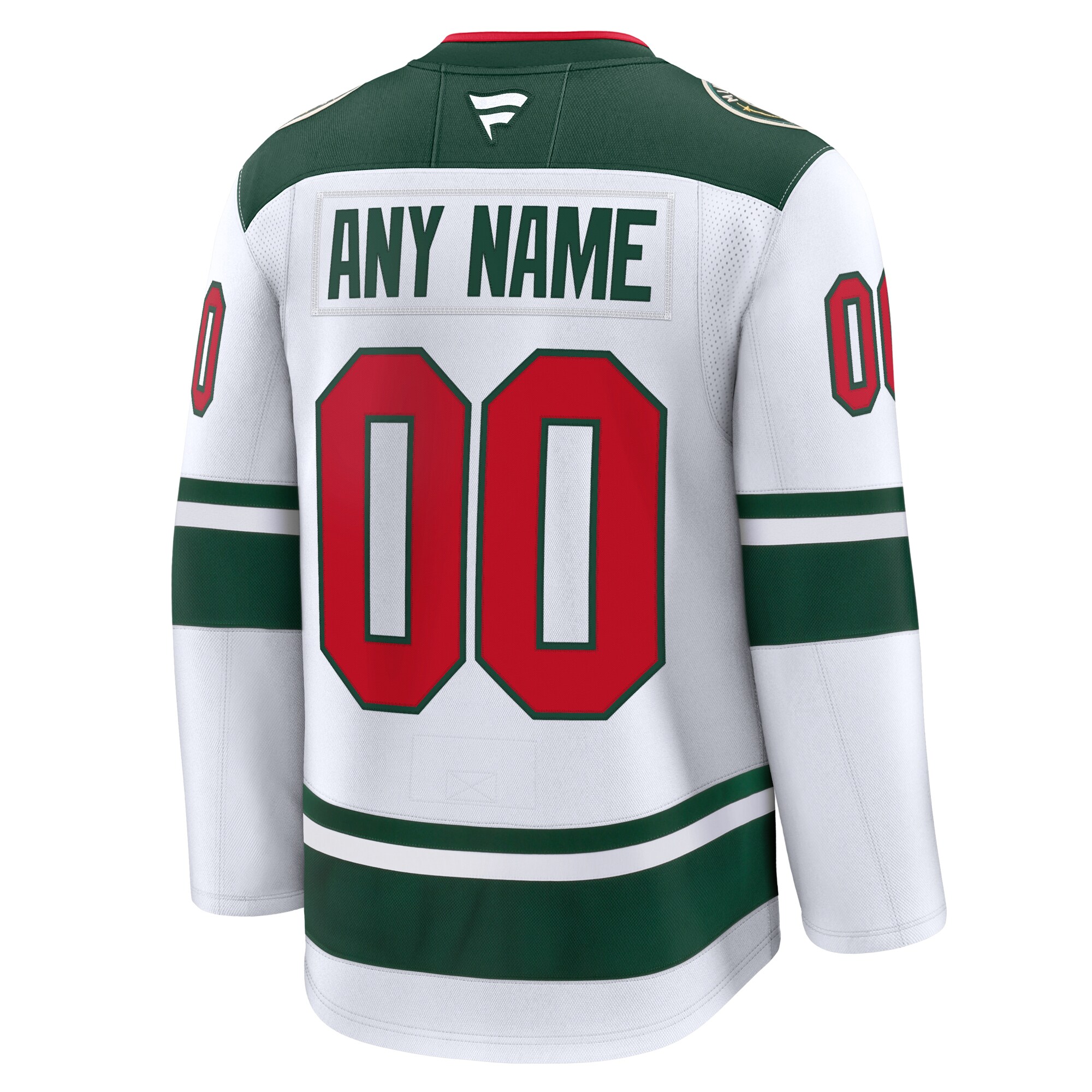 Minnesota Wild White Away Premium Custom NHL Jersey Men's