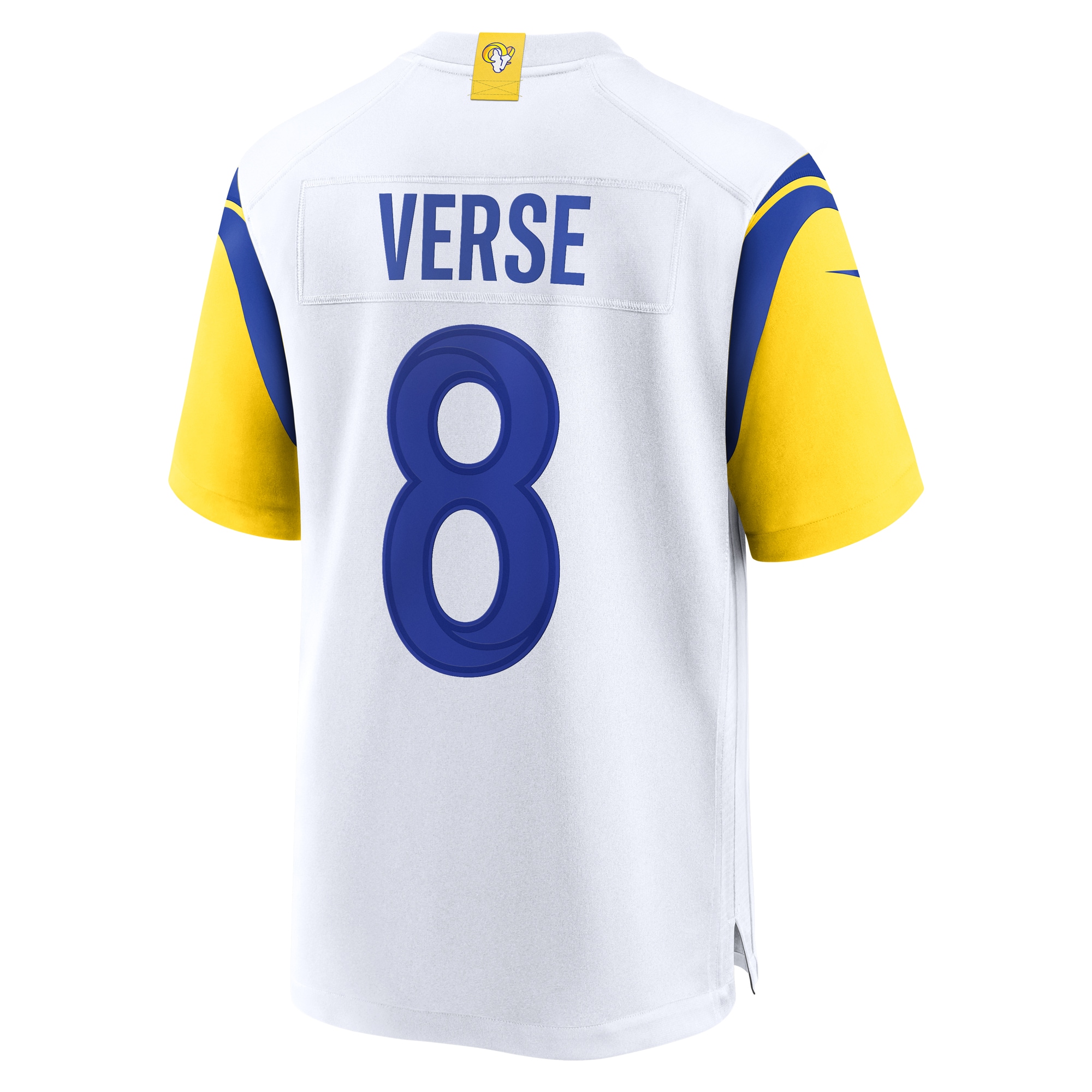 Los Angeles Rams Jared Verse White Game NFL Jersey Men's