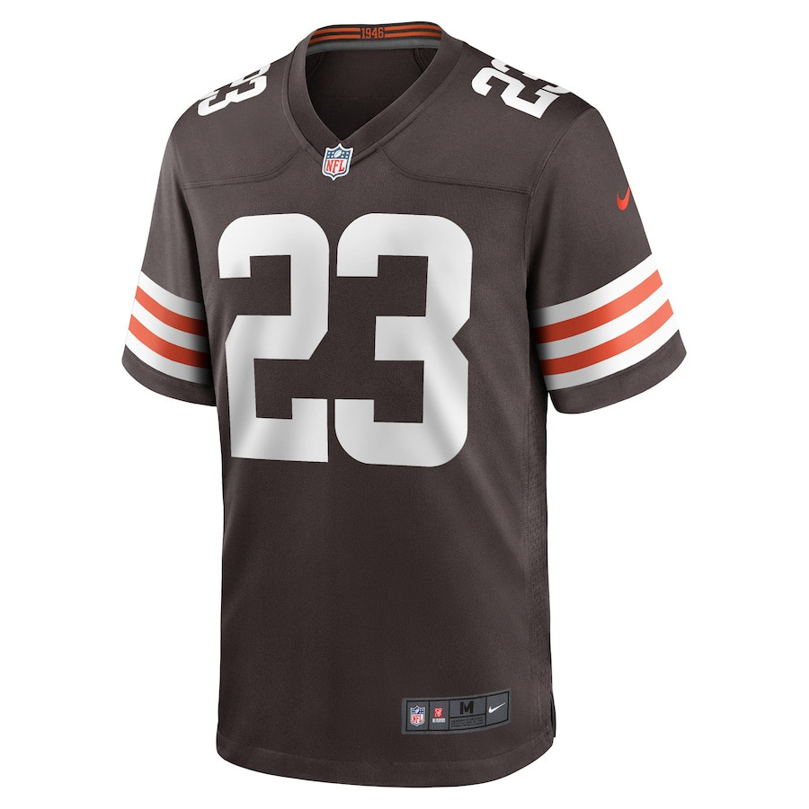 Martin Emerson Jr. 23 Cleveland Browns Game Brown NFL Jersey Men's