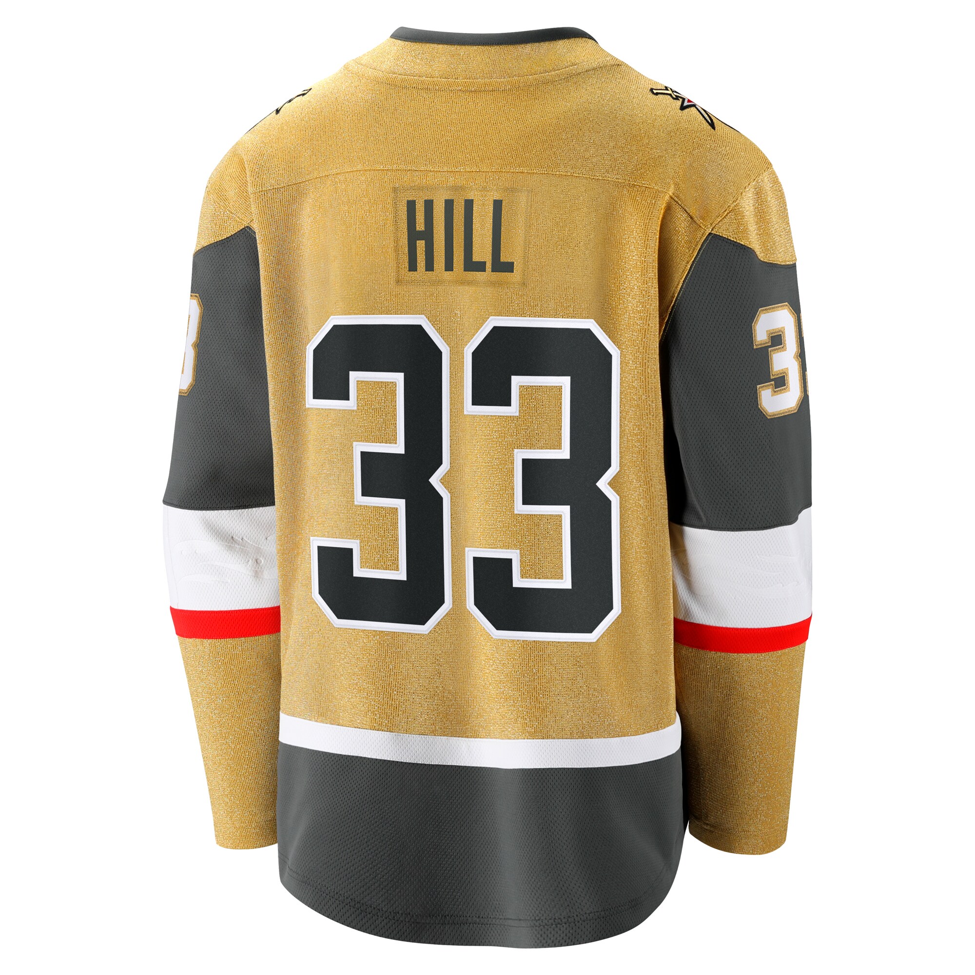 Vegas Golden Knights Adin Hill Gold Home Breakaway NHL Jersey Men's