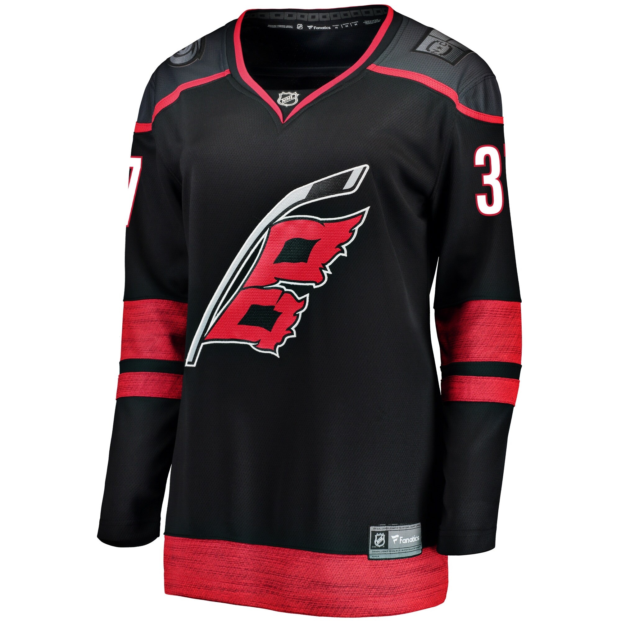 Carolina Hurricanes Andrei Svechnikov Black Home Breakaway Player NHL Jersey Women's