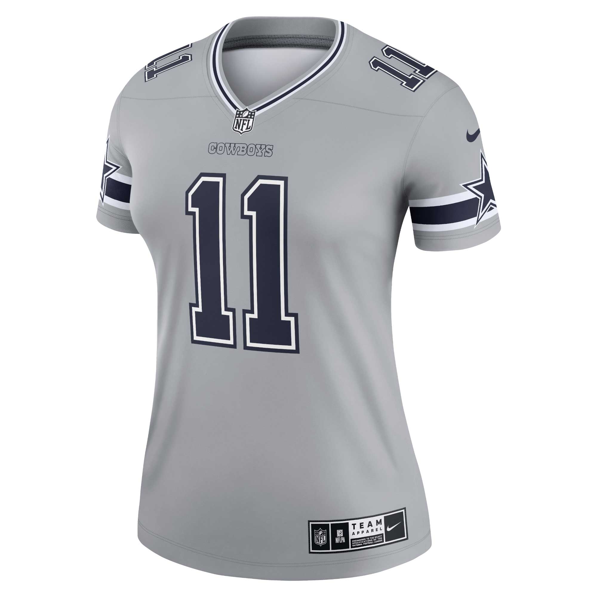 Dallas Cowboys Micah Parsons Silver Inverted Legend NFL Jersey Women's