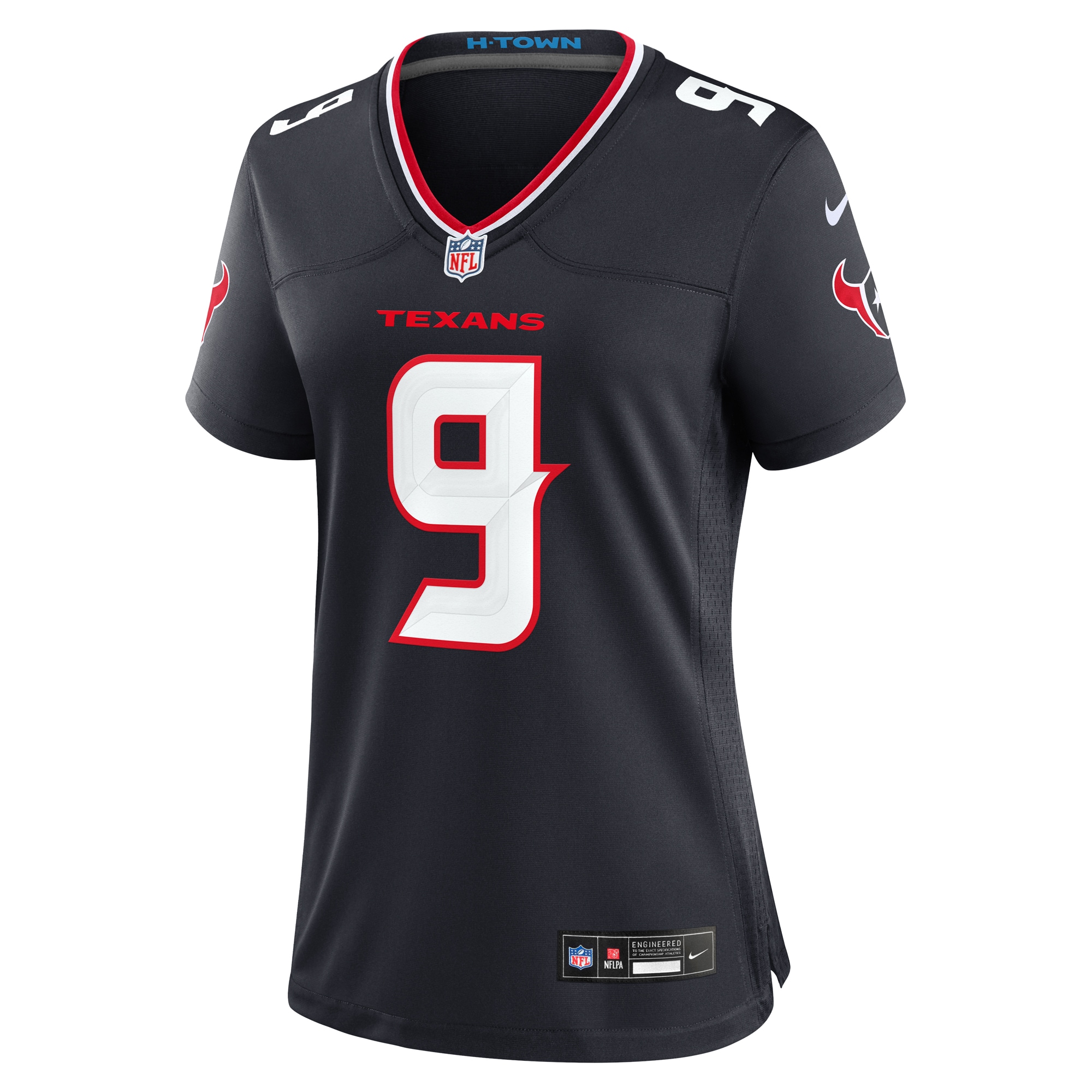 Houston Texans Brevin Navy Team Game NFL Jersey Women's