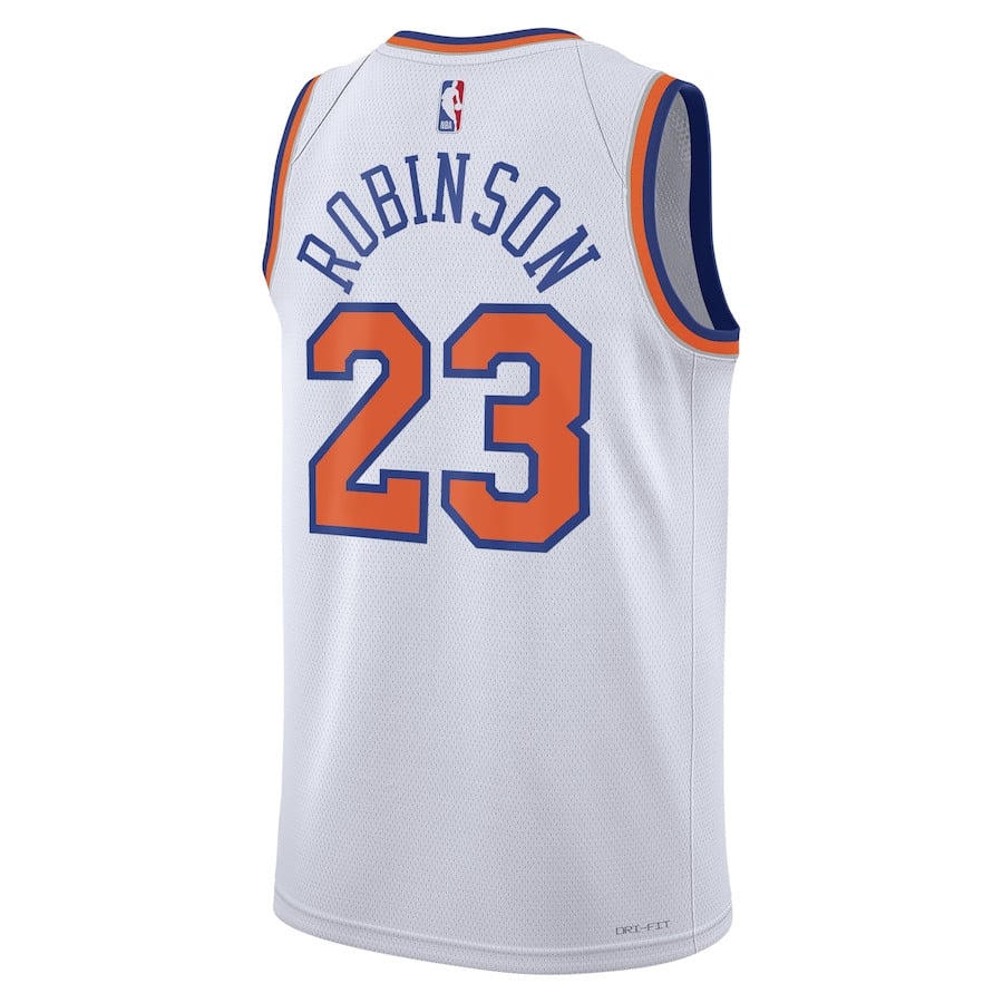 Mitchell Robinson 23 New York Knicks Unisex Swingman Association Editio White NBA Jersey Unisex