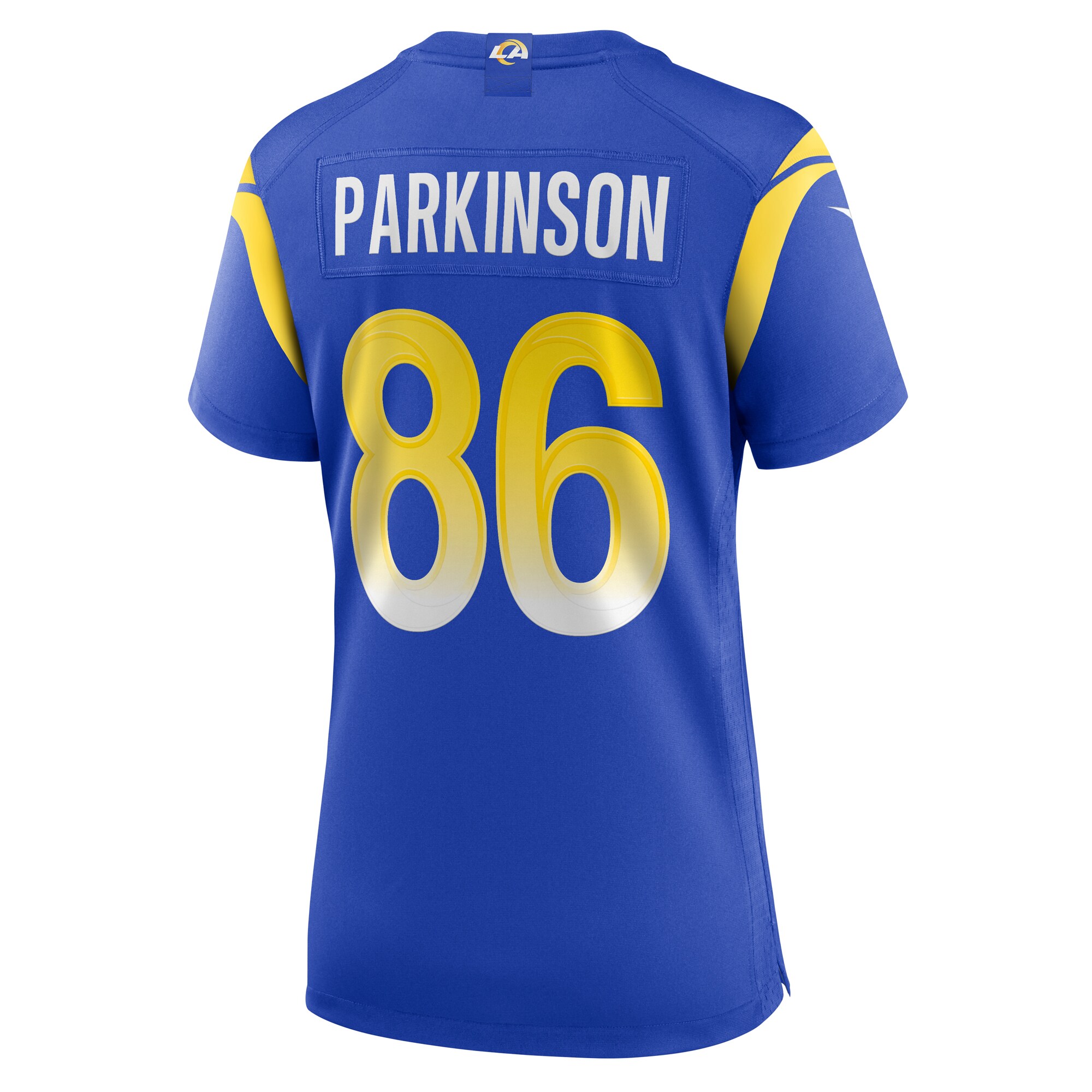 Los Angeles Rams Colby Parkinson Royal Team Game NFL Jersey Women's