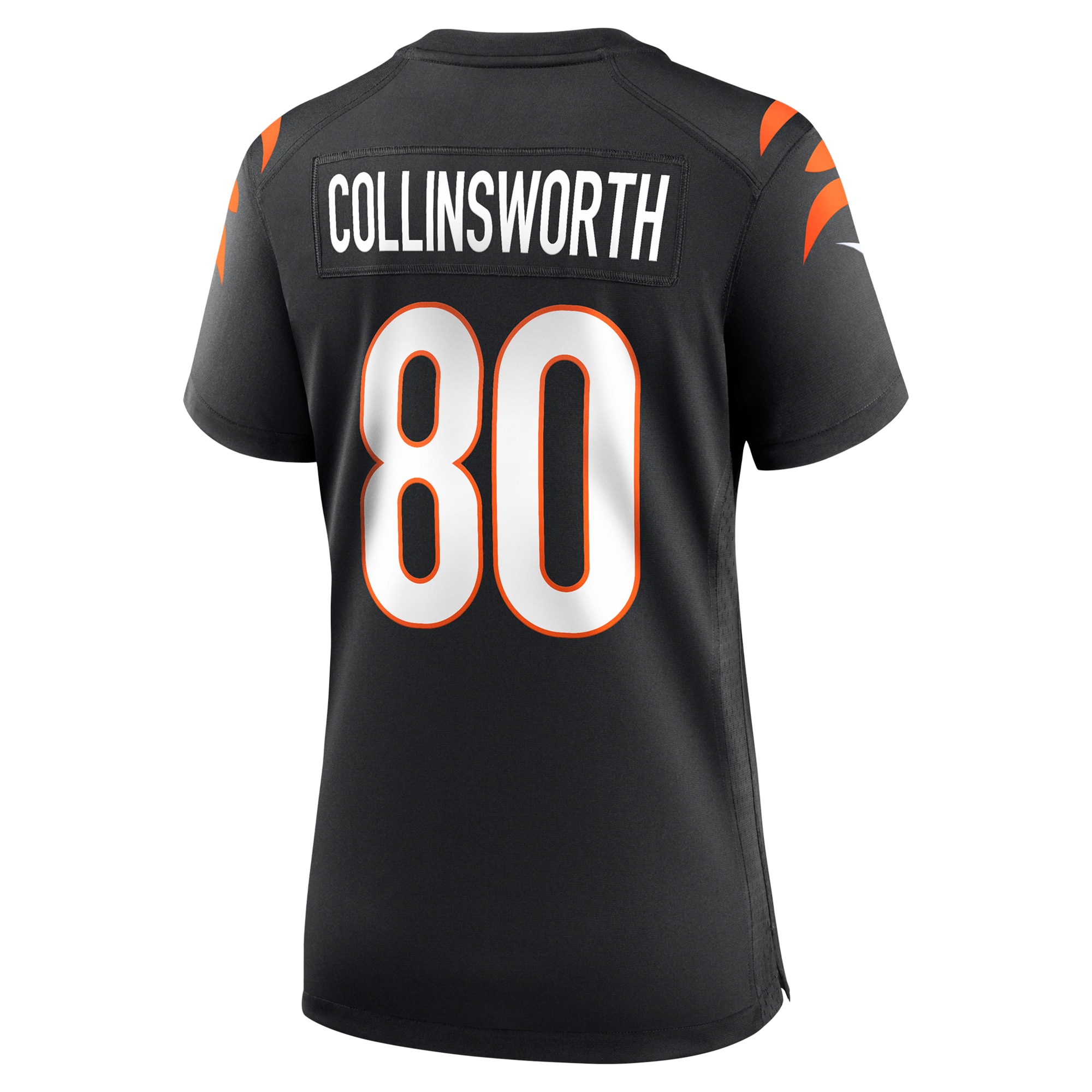 Cincinnati Bengals Cris Collinsworth Black Team Retired Player Game NFL Jersey Women's