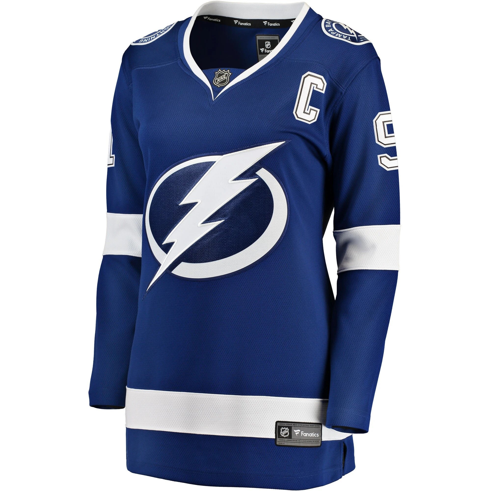 Tampa Bay Lightning Steven Stamkos Blue Home Breakaway Player NHL Jersey Women's