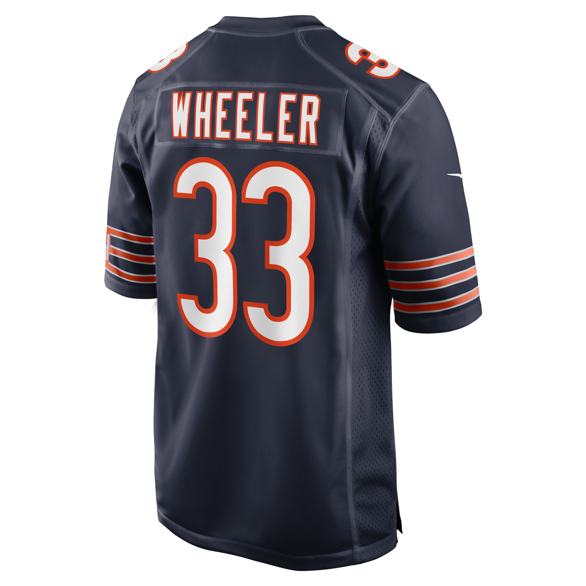Chicago Bears Ian Wheeler Navy Game NFL Jersey Men's