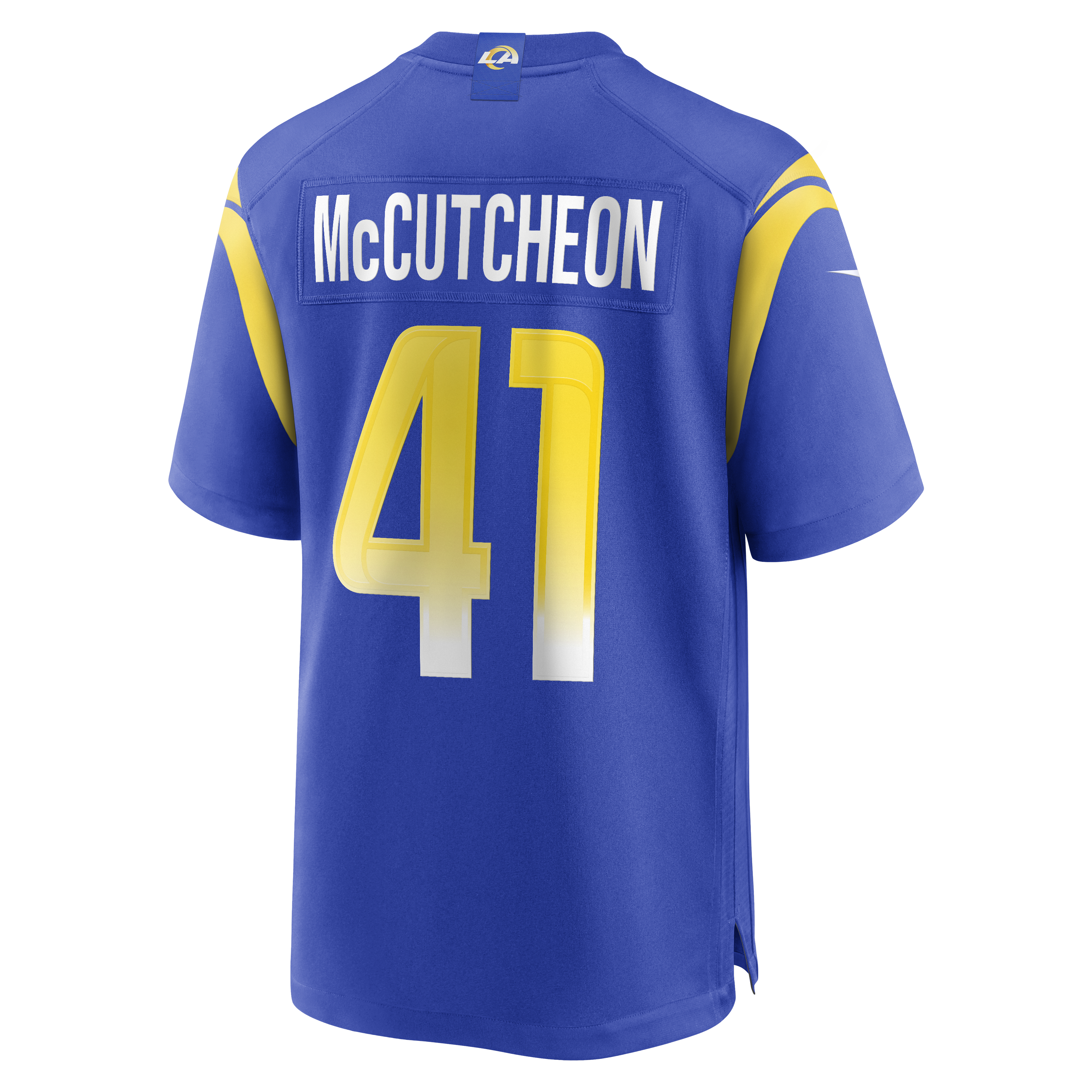 Los Angeles Rams Cameron McCutcheon Royal Game NFL Jersey Men's
