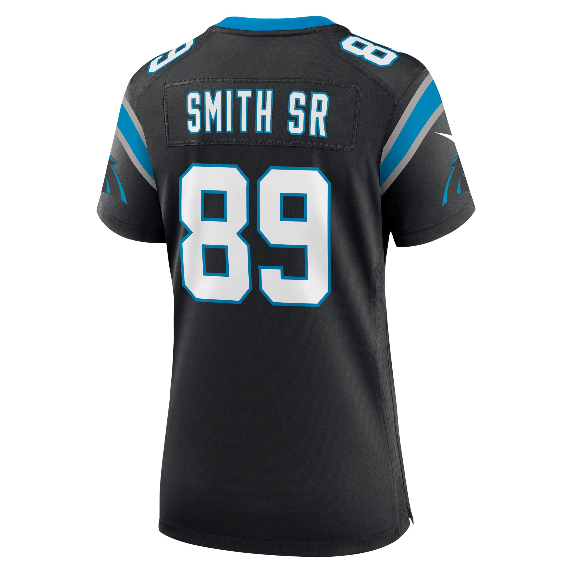Carolina Panthers Steve Smith Sr. Black Retired Player Game NFL Jersey Women's