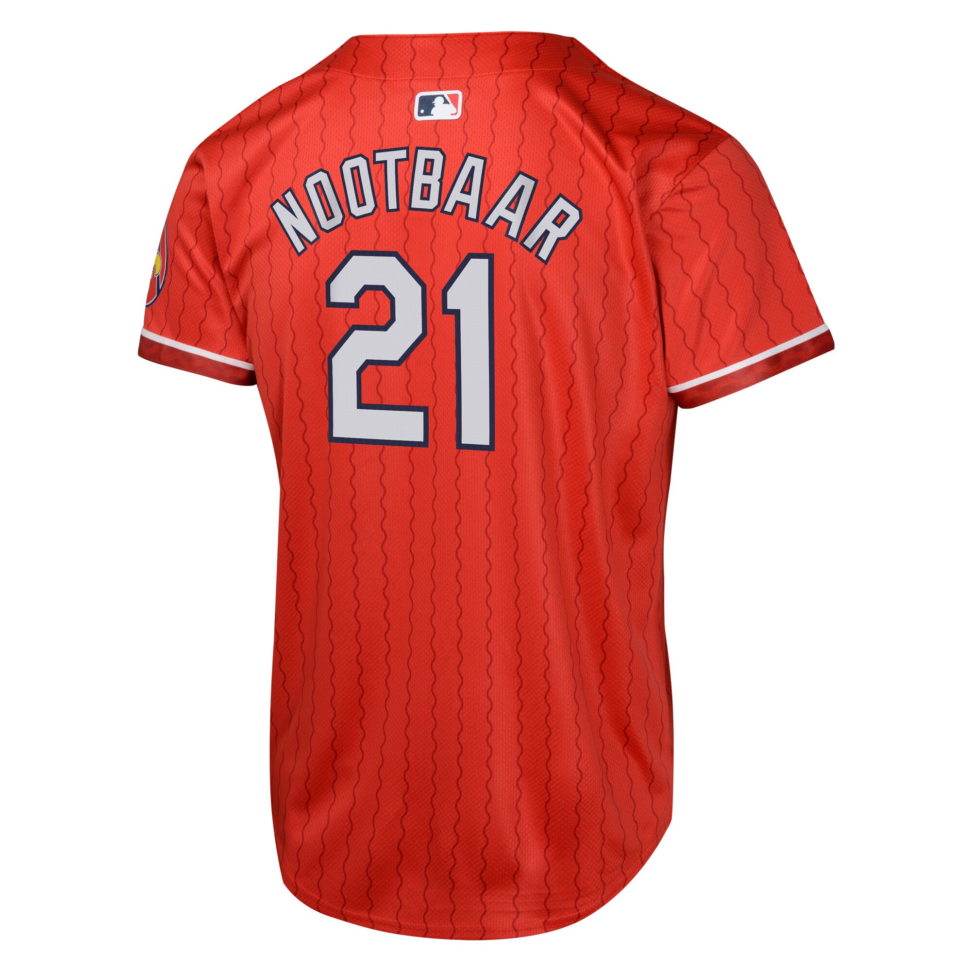 St. Louis Cardinals Lars Nootbaar Red 2024 City Connect Limited Player MLB Jersey Youth