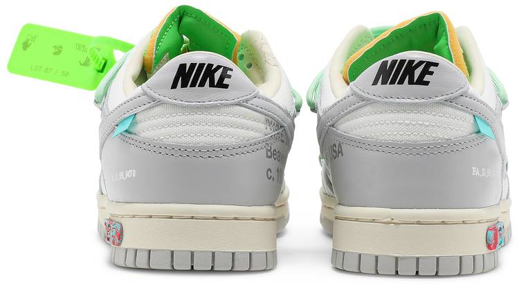Off-White x Dunk Low Lot 07 of 50 DM1602-108