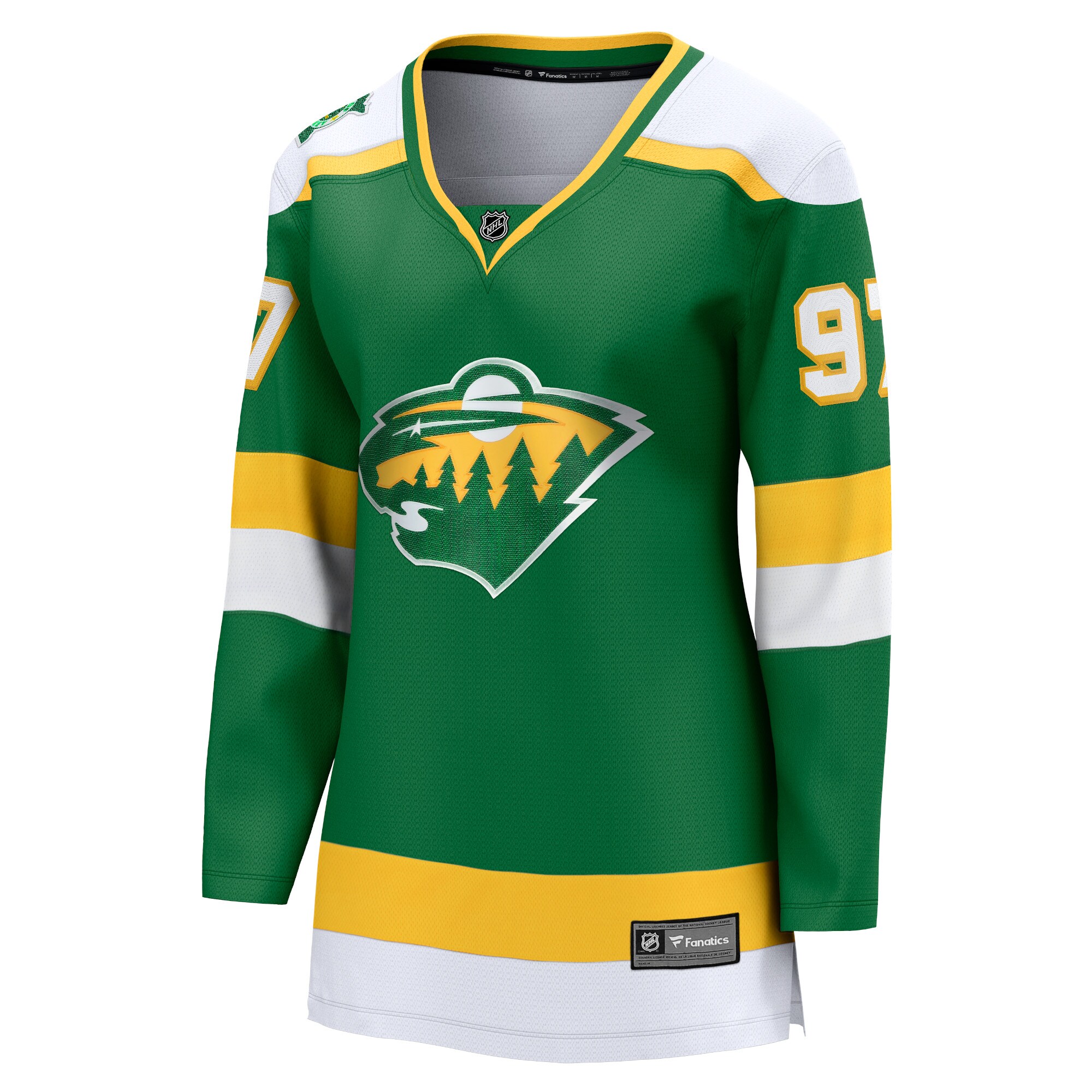 Minnesota Wild Kirill Kaprizov Green Alternate Premier Breakaway Player NHL Jersey Women's