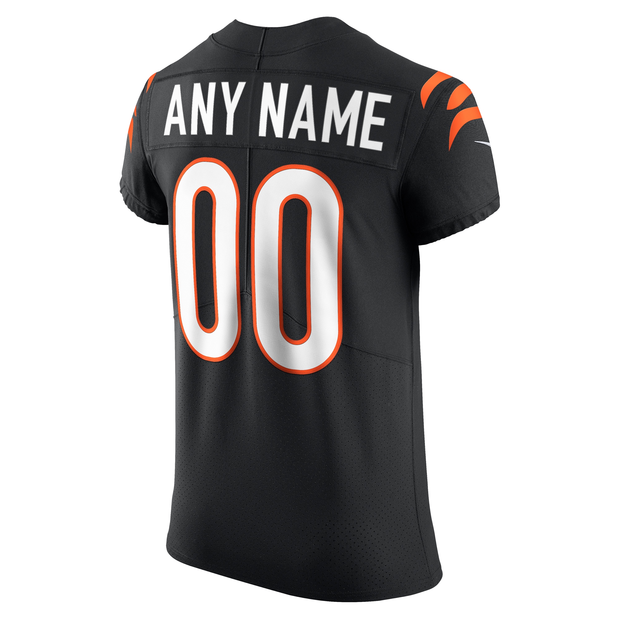 Cincinnati Bengals Black Vapor Elite Custom NFL Jersey Men's