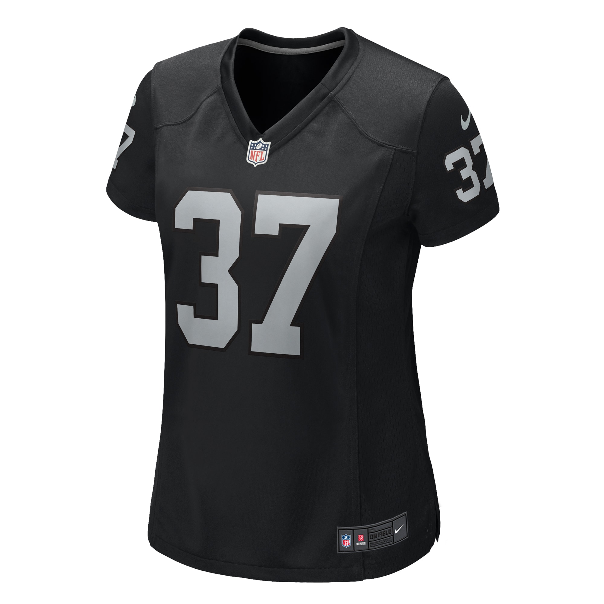 Las Vegas Raiders Trey Taylor Black Game NFL Jersey Women's