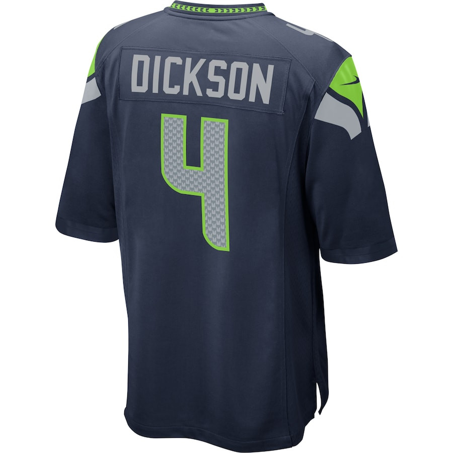Michael Dickson 4 Seattle Seahawks Game College Navy NFL Jersey Men's