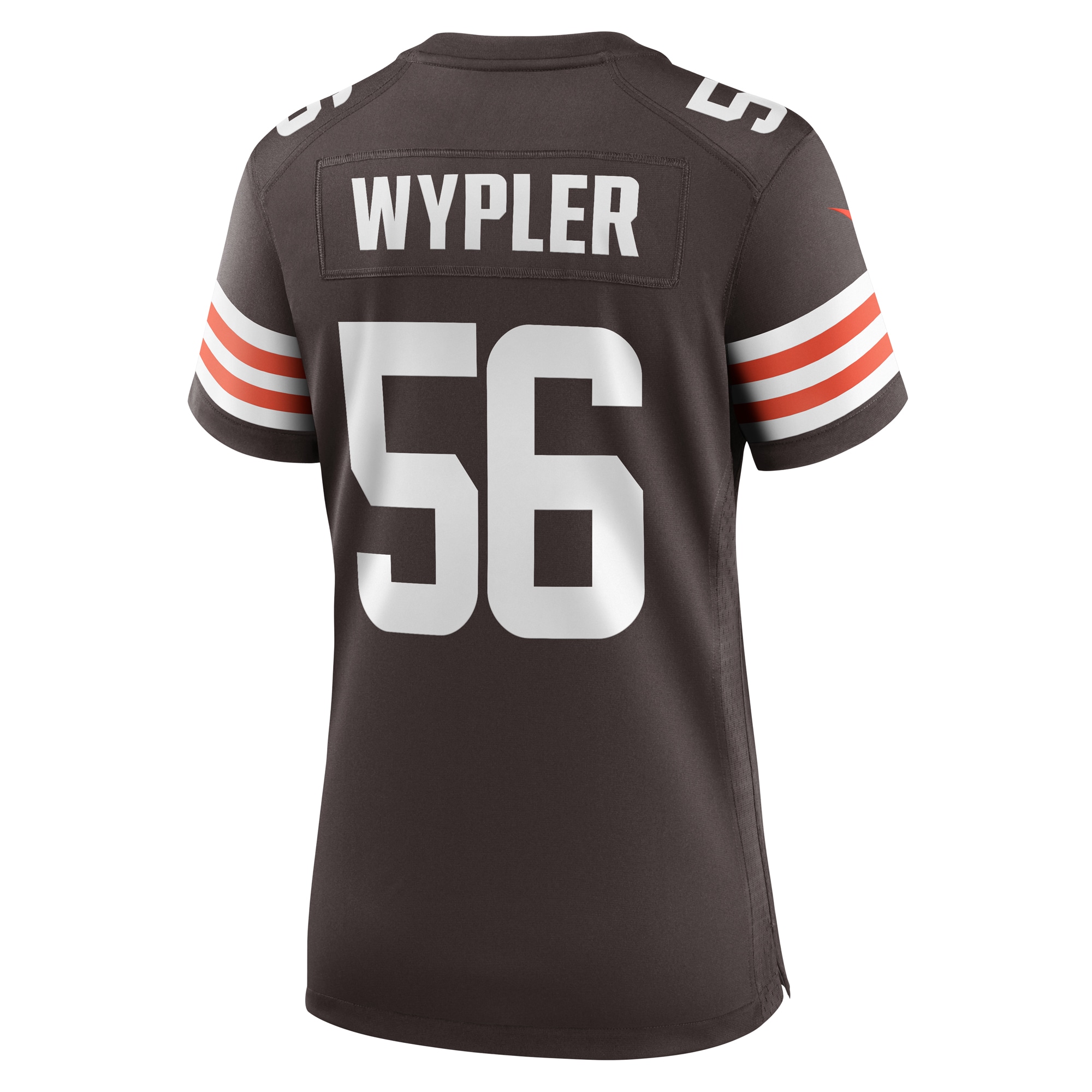 Cleveland Browns Luke Wypler Brown Team Game NFL Jersey Women's