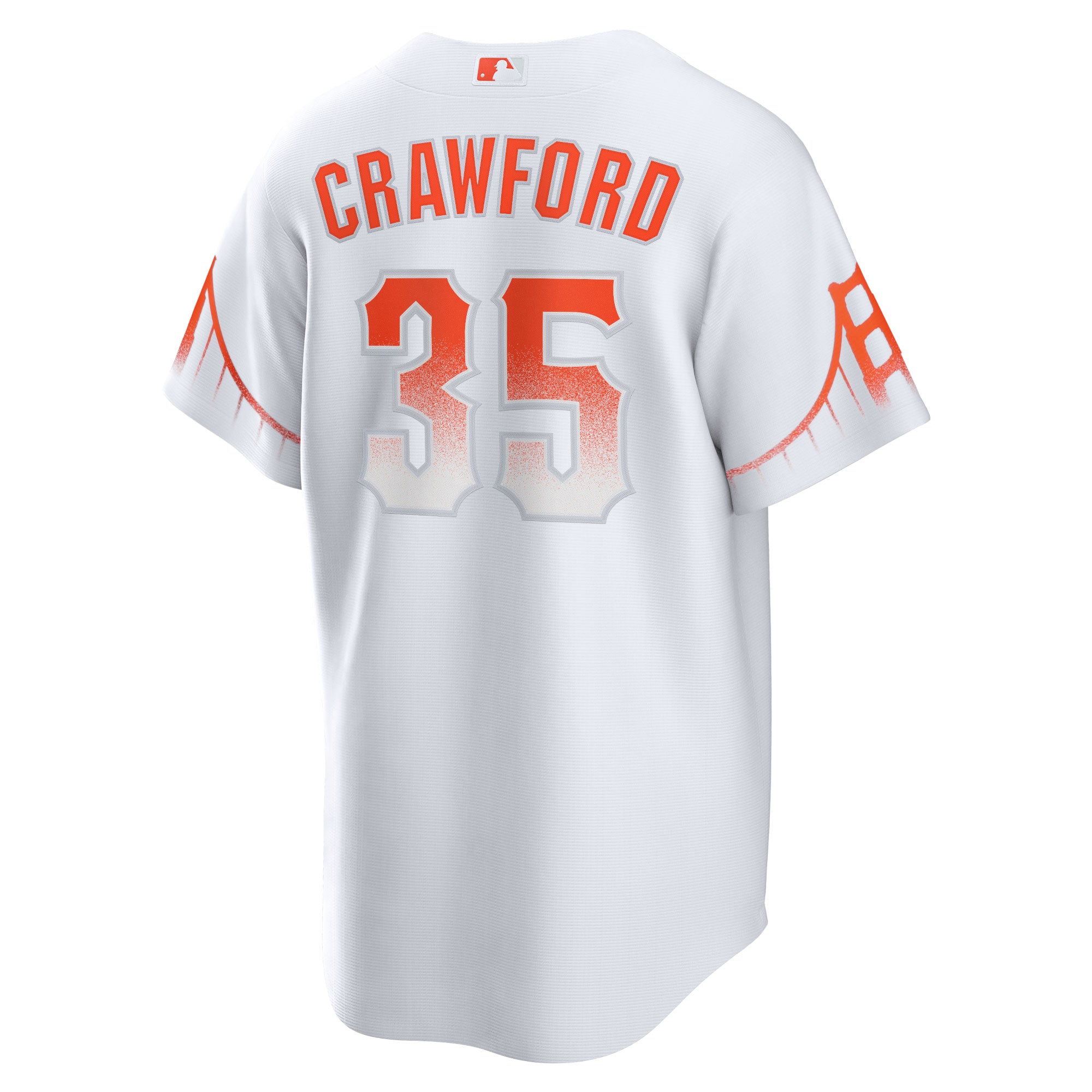 San Francisco Giants Brandon Crawford White City Connect Player MLB Jersey Men's