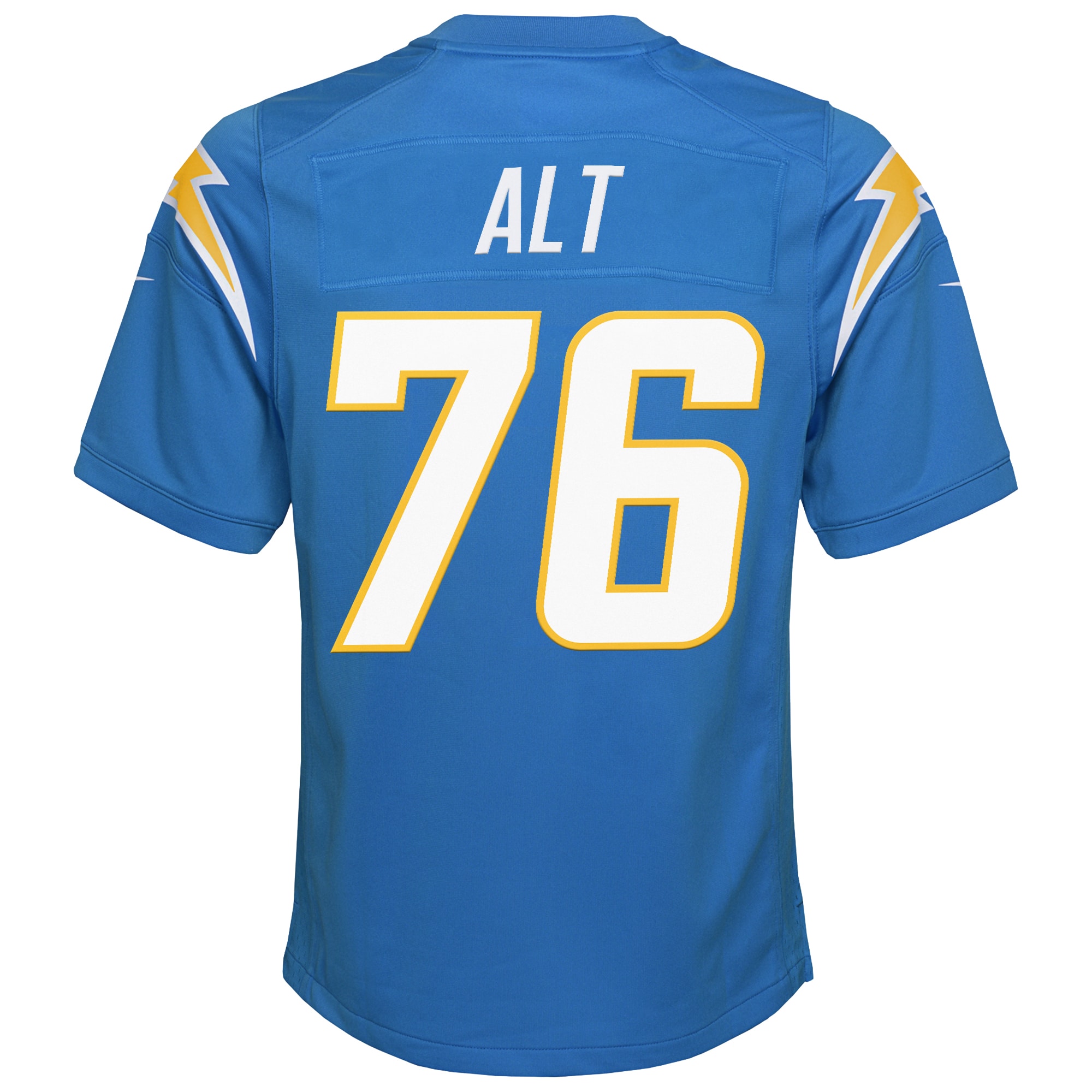 Los Angeles Chargers Joe Alt Powder Blue Player Game NFL Jersey Youth
