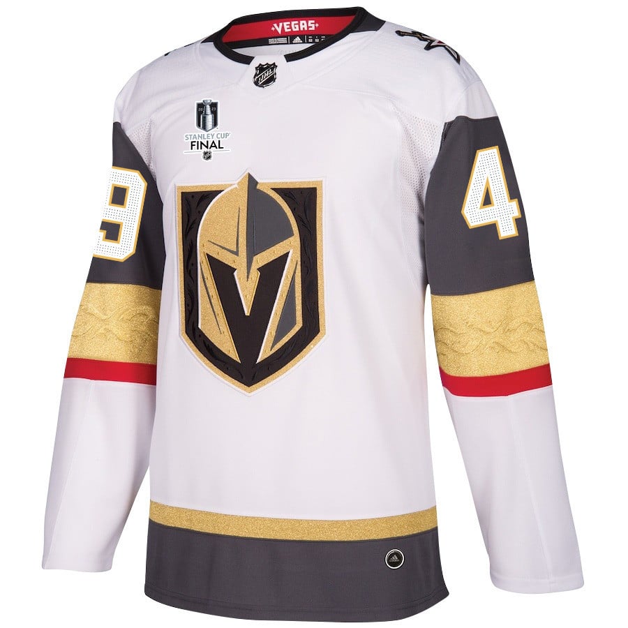 Ivan Barbashev 49 Vegas Golden Knights Stanley Cup 2023 Final Patch Away Breakaway White NHL Jersey Men's