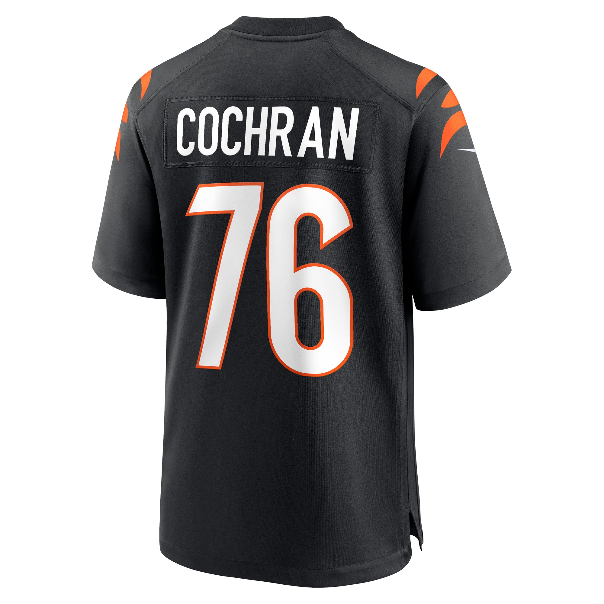Cincinnati Bengals Devin Cochran Black Game Player NFL Jersey Men's