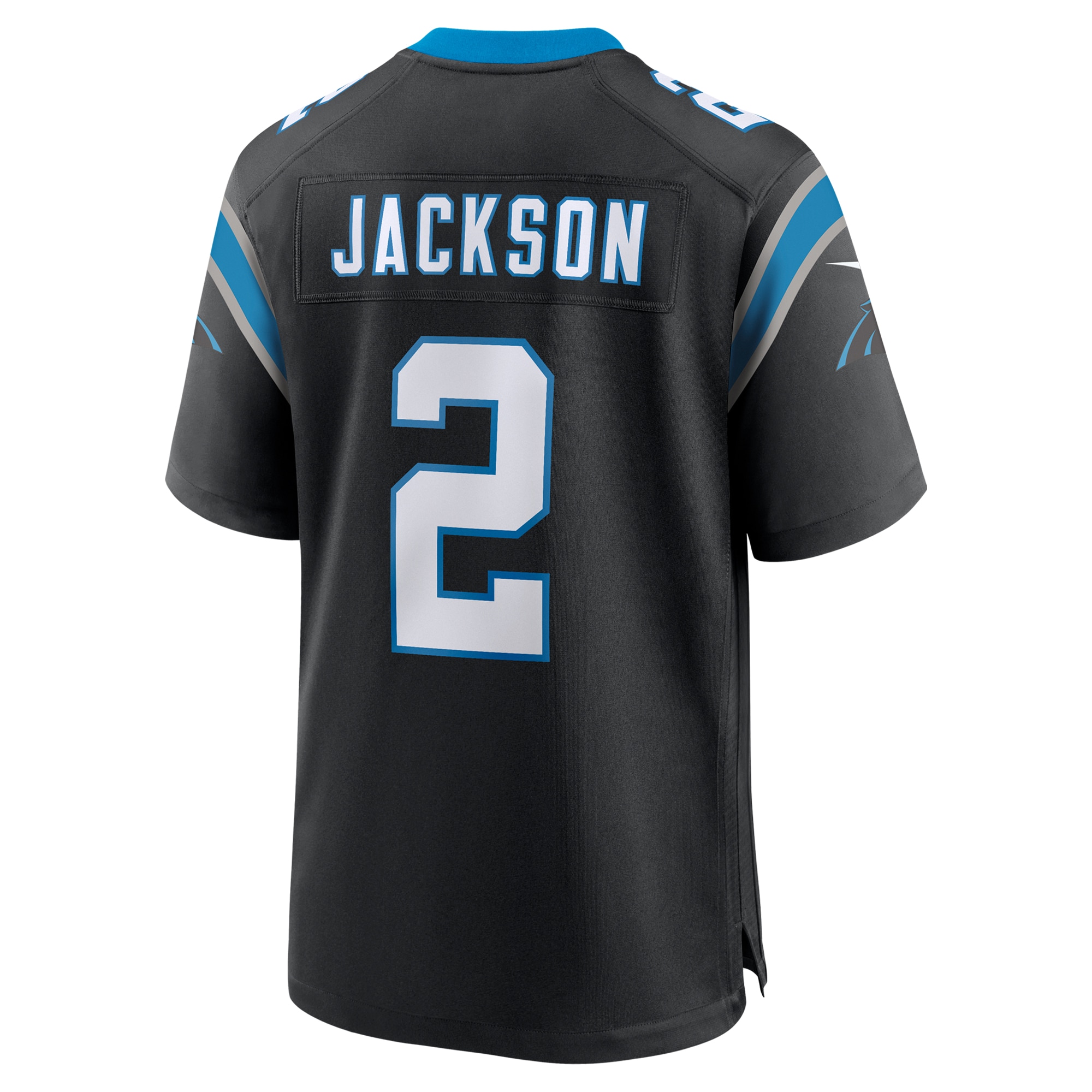 Carolina Panthers Mike Jackson Black Game NFL Jersey Men's