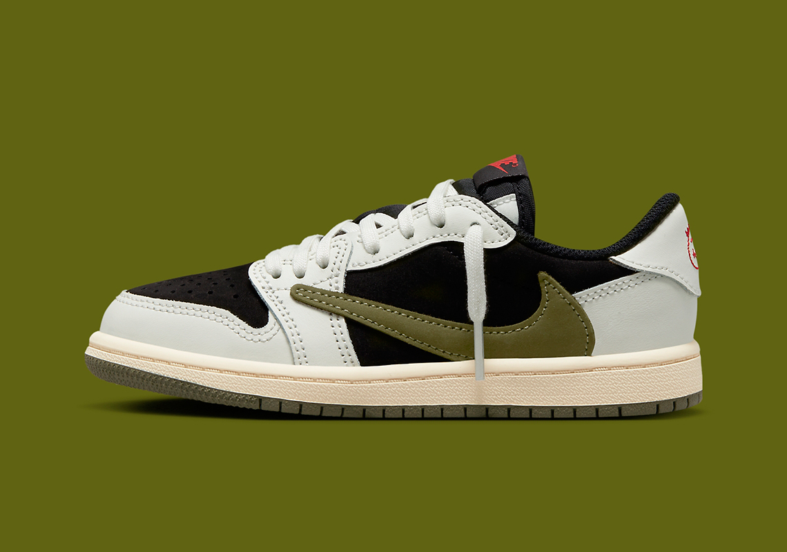 Travis Scott x Wmns Air Jordan 1 Low OG Olive DZ4137-106
